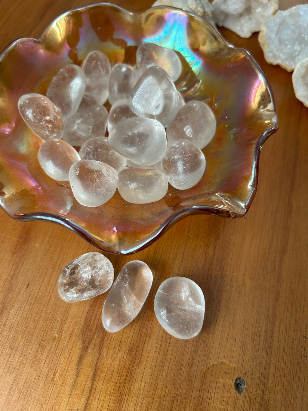 Clear Quartz Tumble