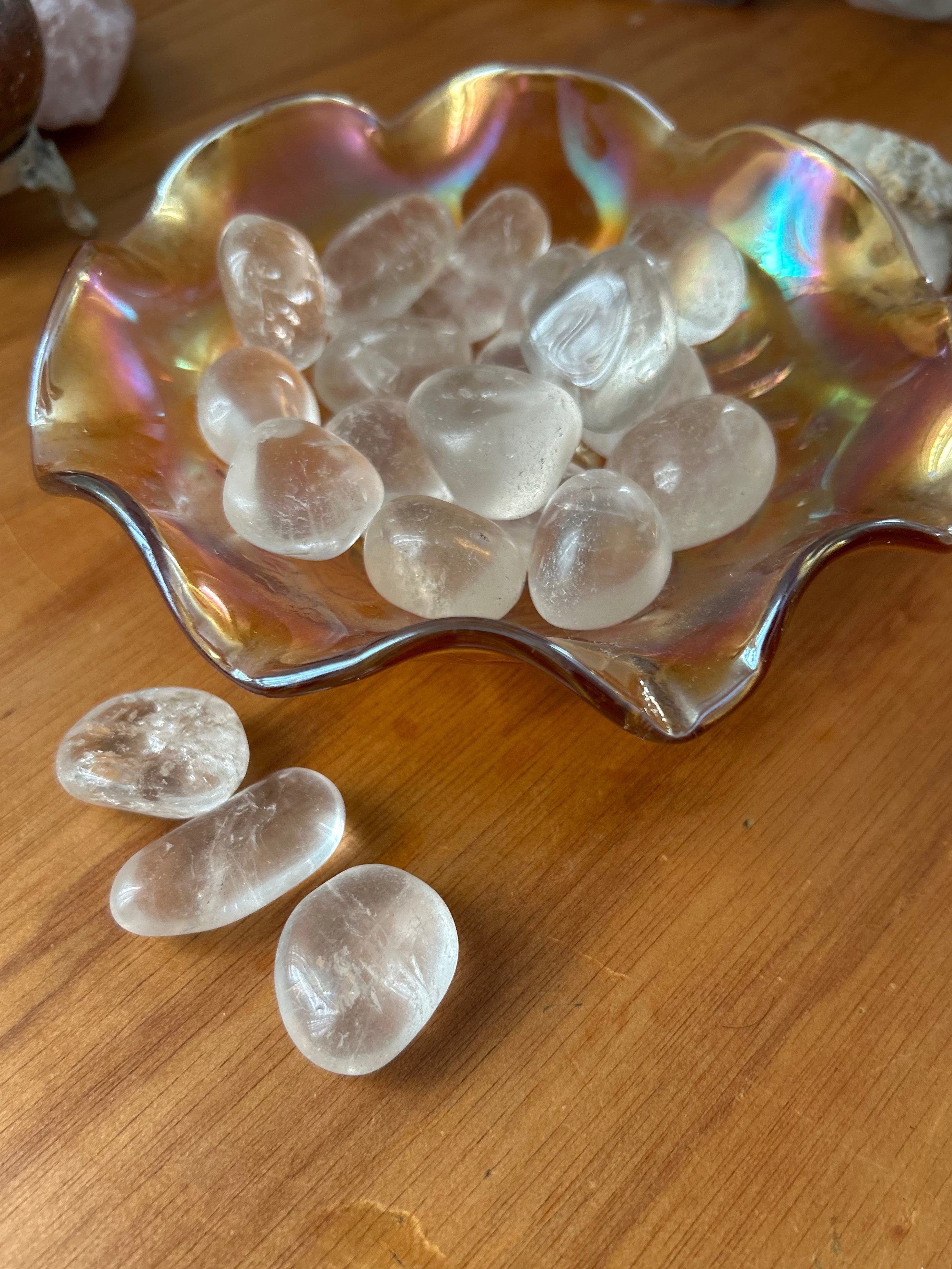 Clear Quartz Tumble