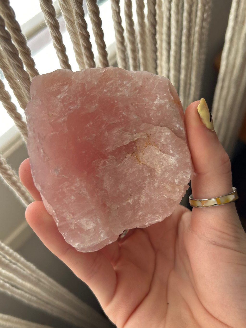 Rose Quartz Rough #1