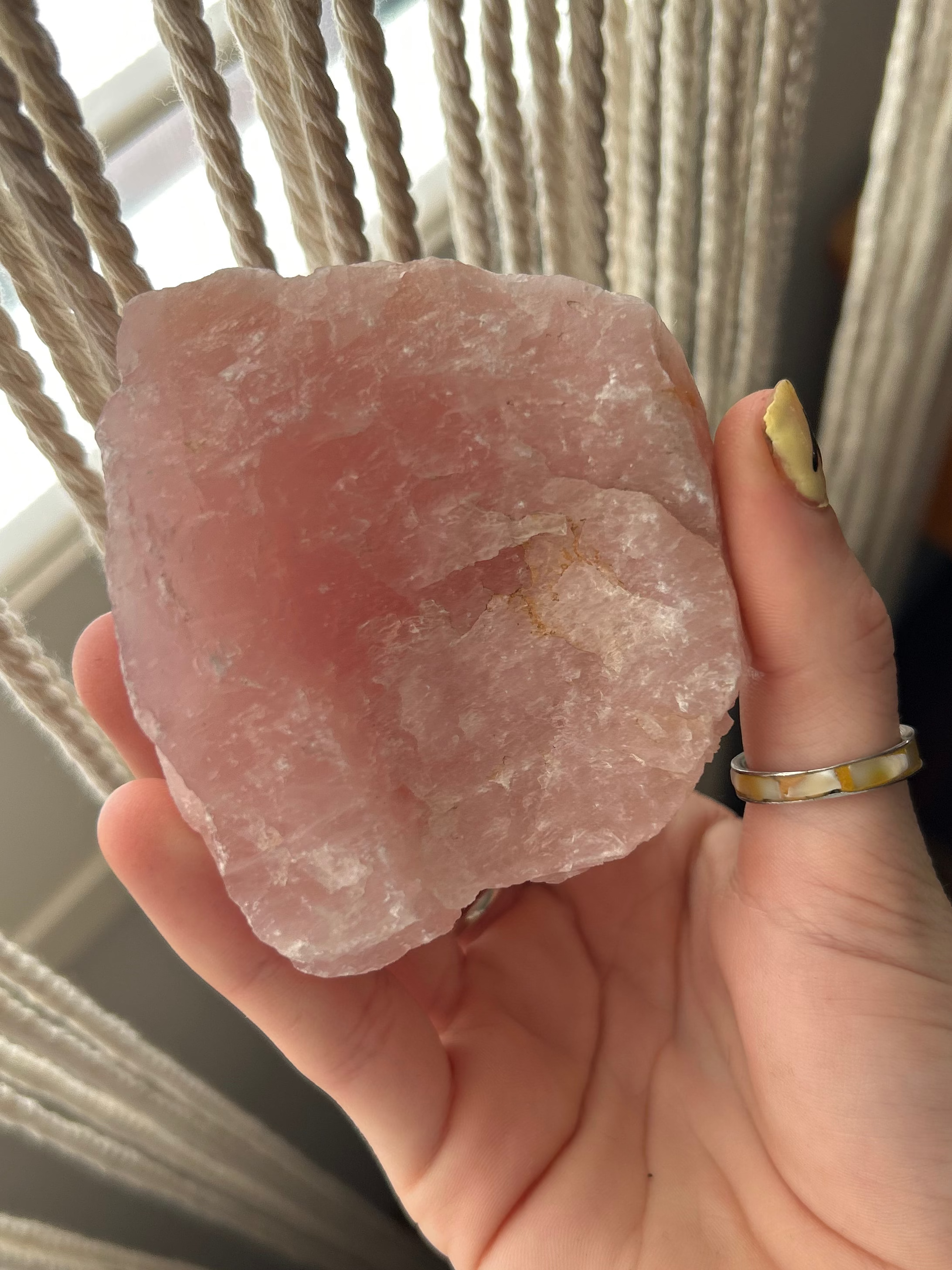 Rose Quartz Rough #1
