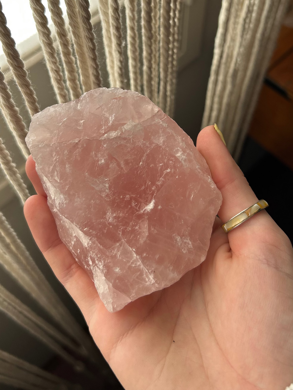 Rose Quartz Rough #2