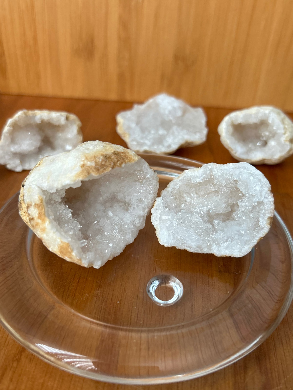 Quartz Geode Pair #2