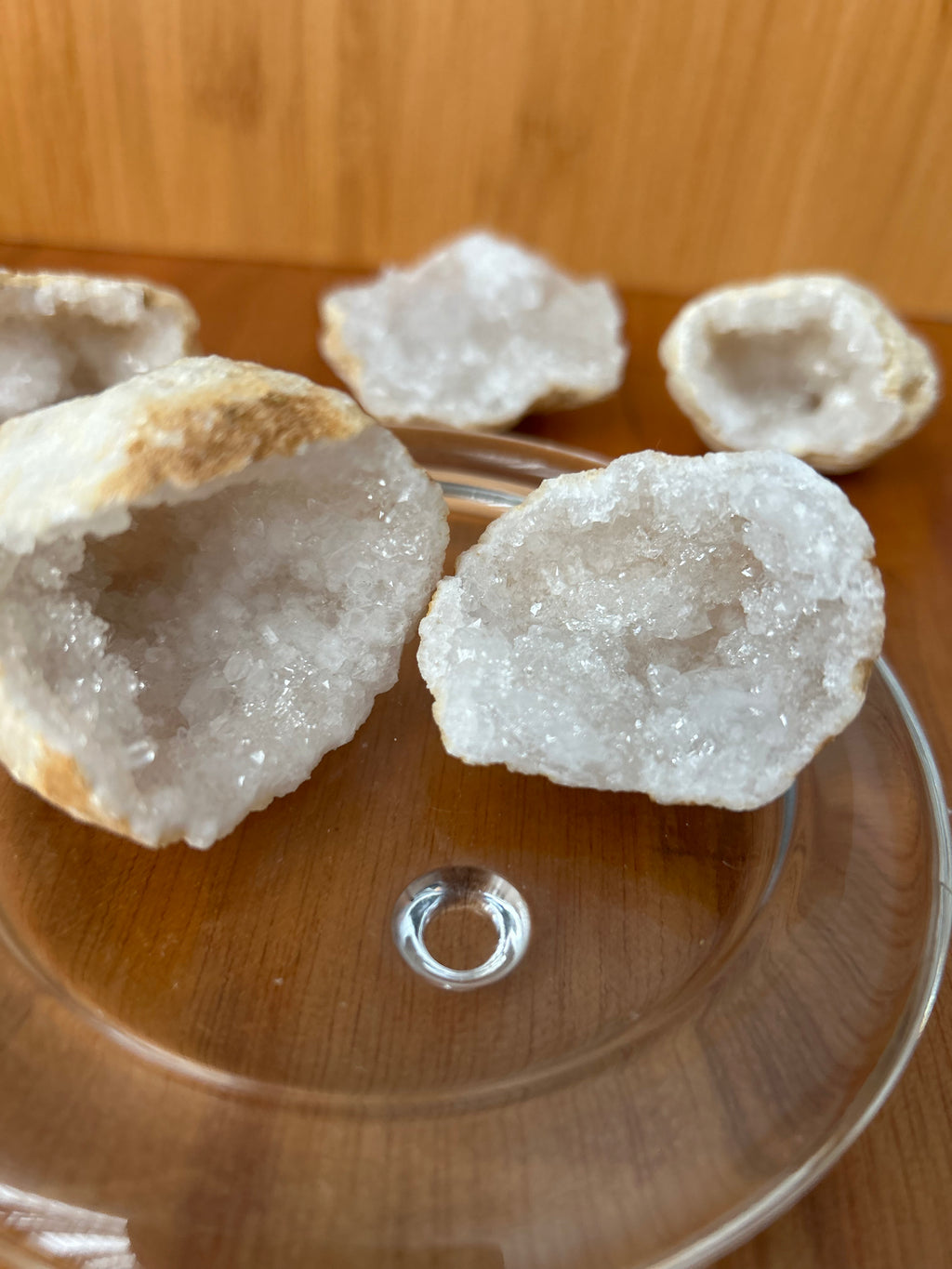 Quartz Geode Pair #2