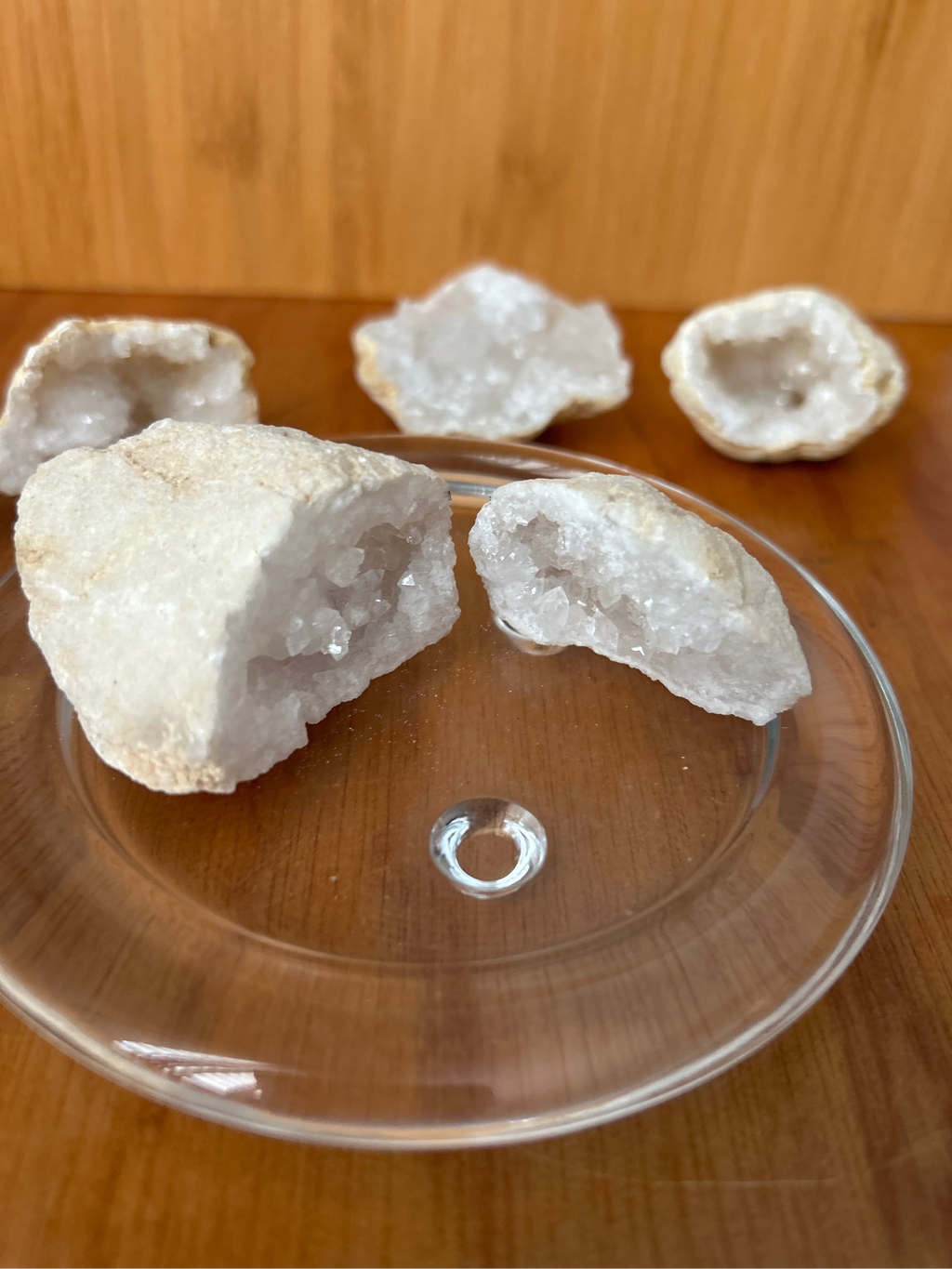 Quartz Geode Pair #1