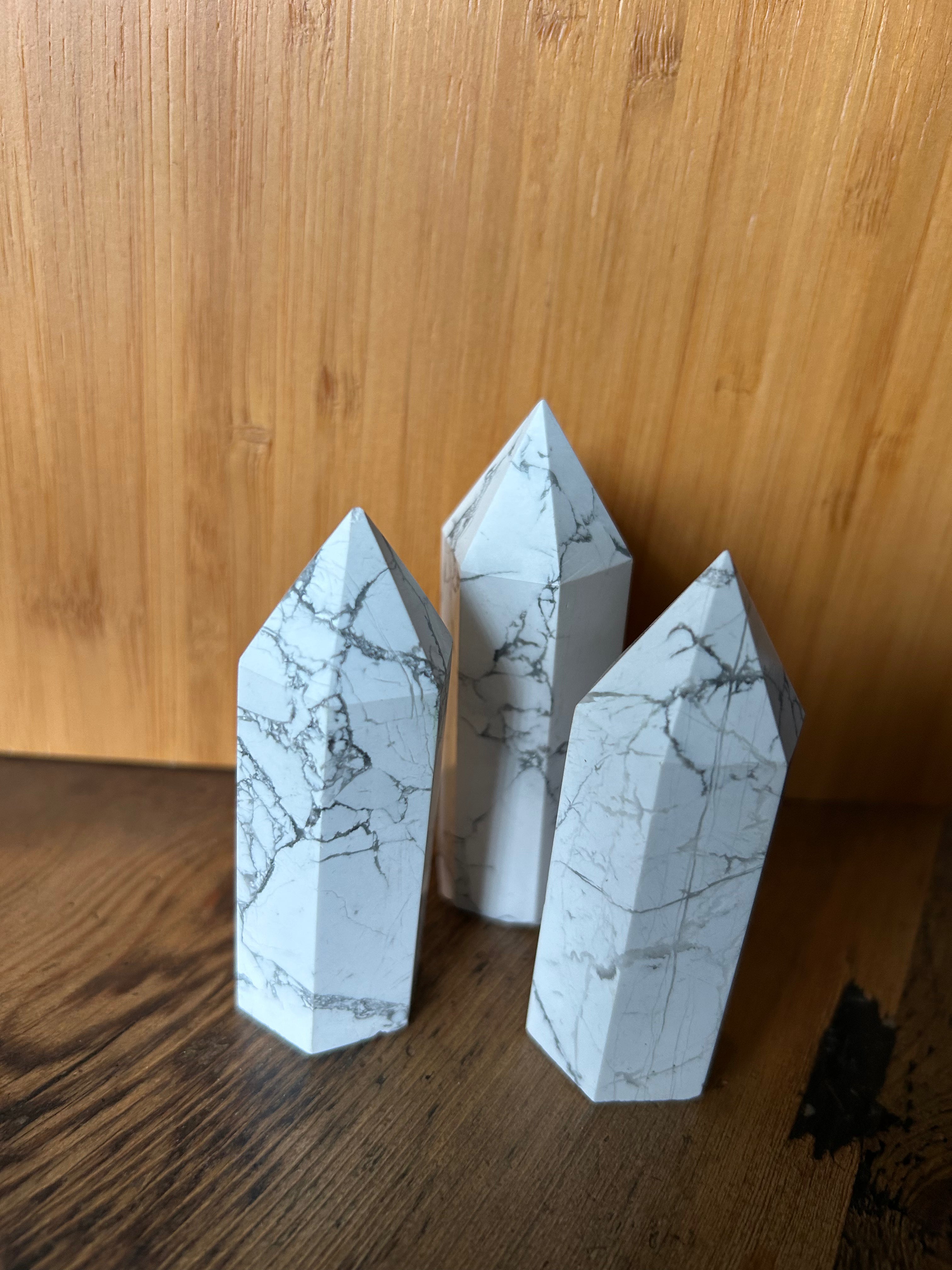 Howlite Tower #2
