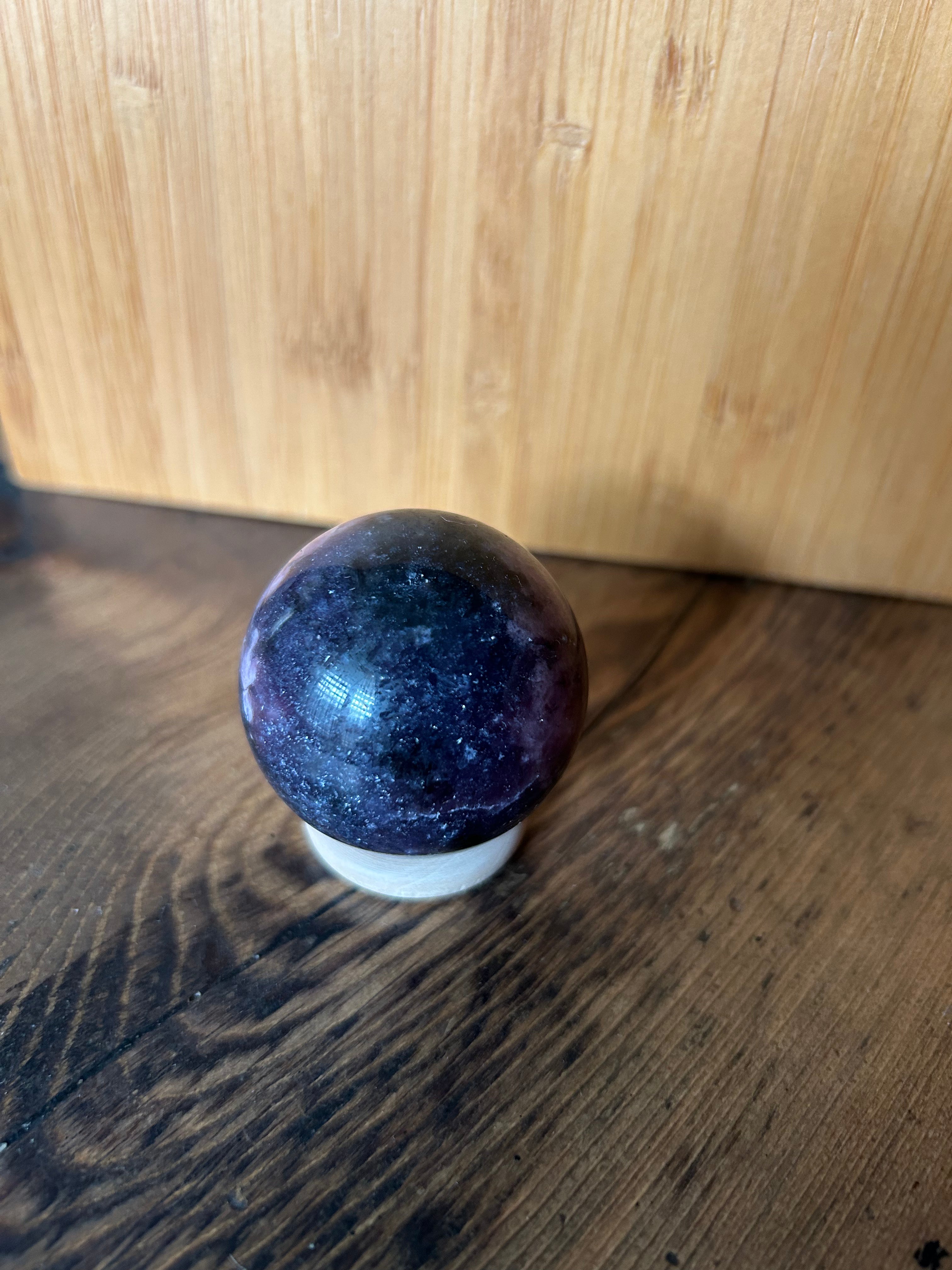 Lepidolite Sphere #2
