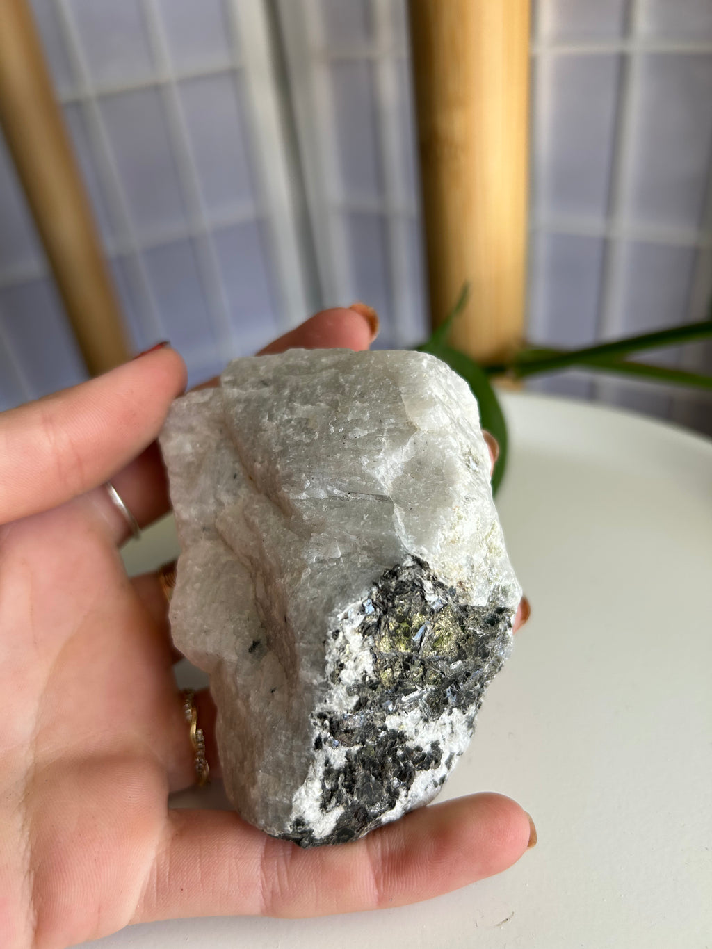 Rainbow Moonstone Rough #1