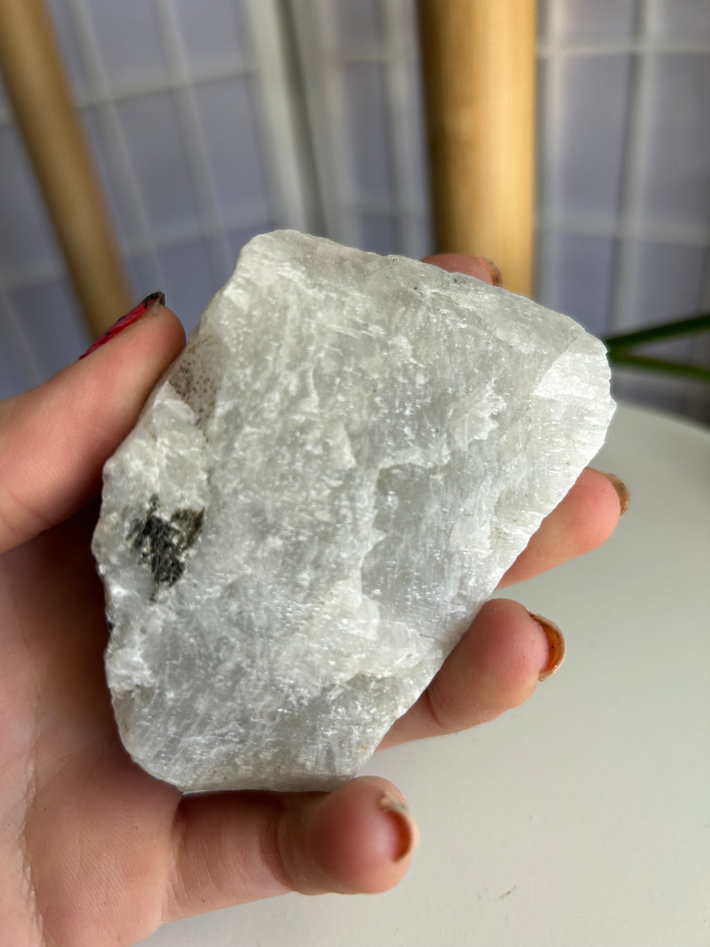 Rainbow Moonstone Rough #1