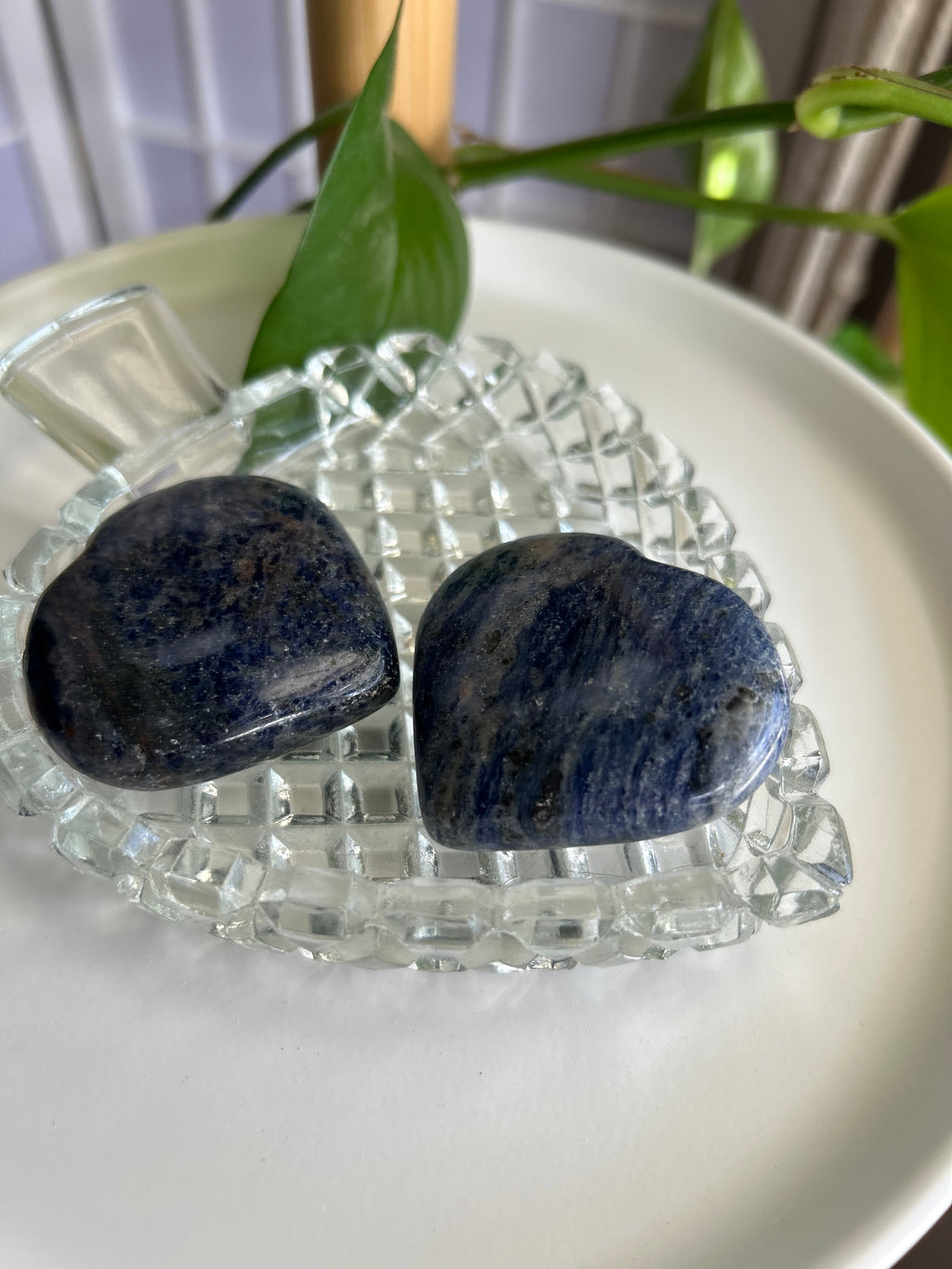 Sodalite Hearts
