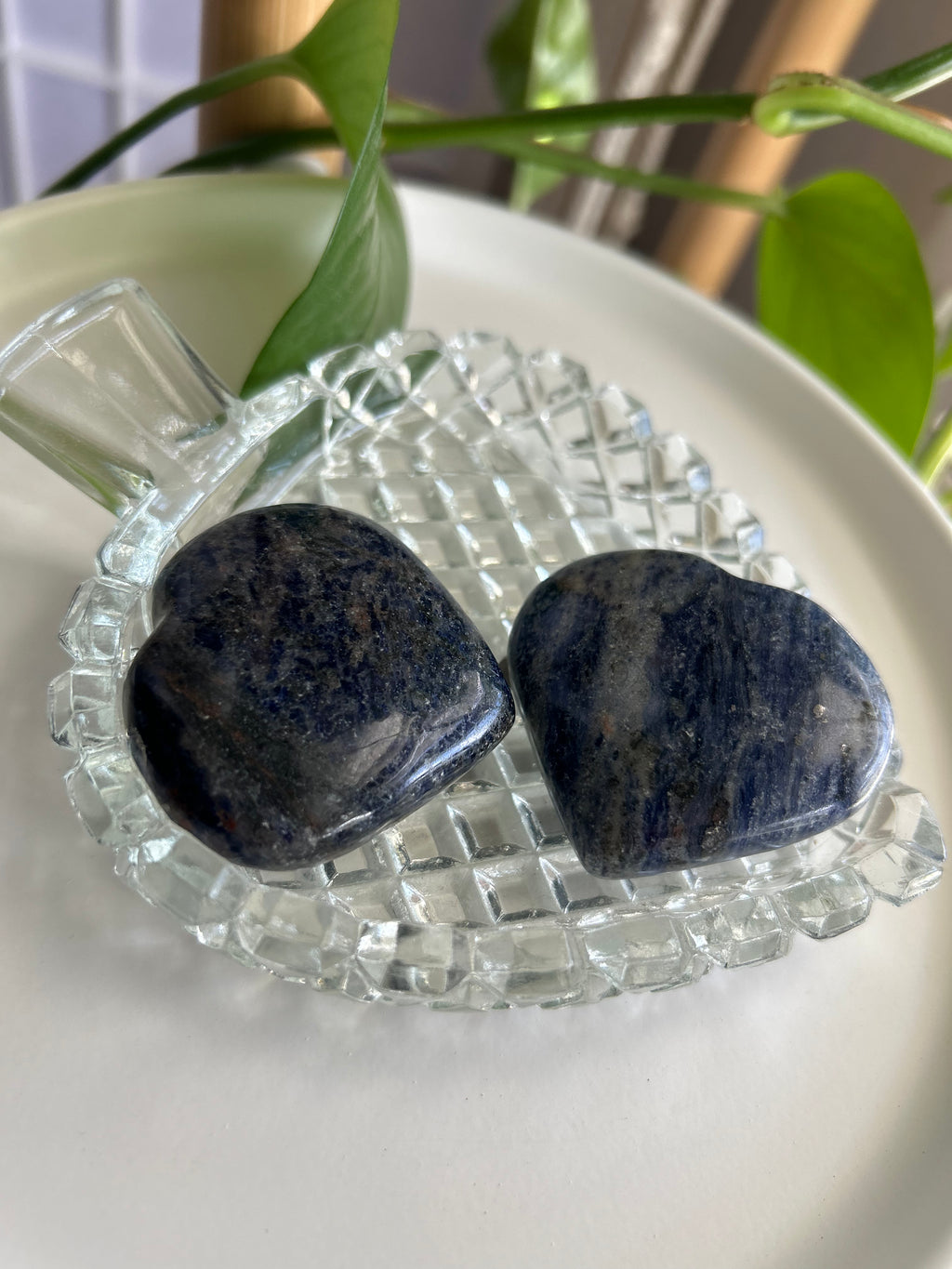 Sodalite Hearts
