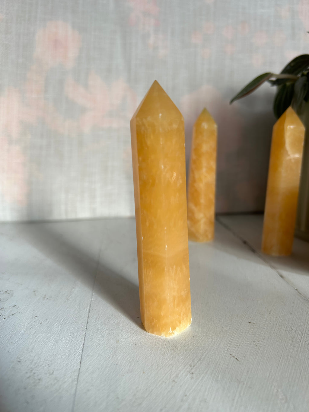 Orange Calcite Tower #3