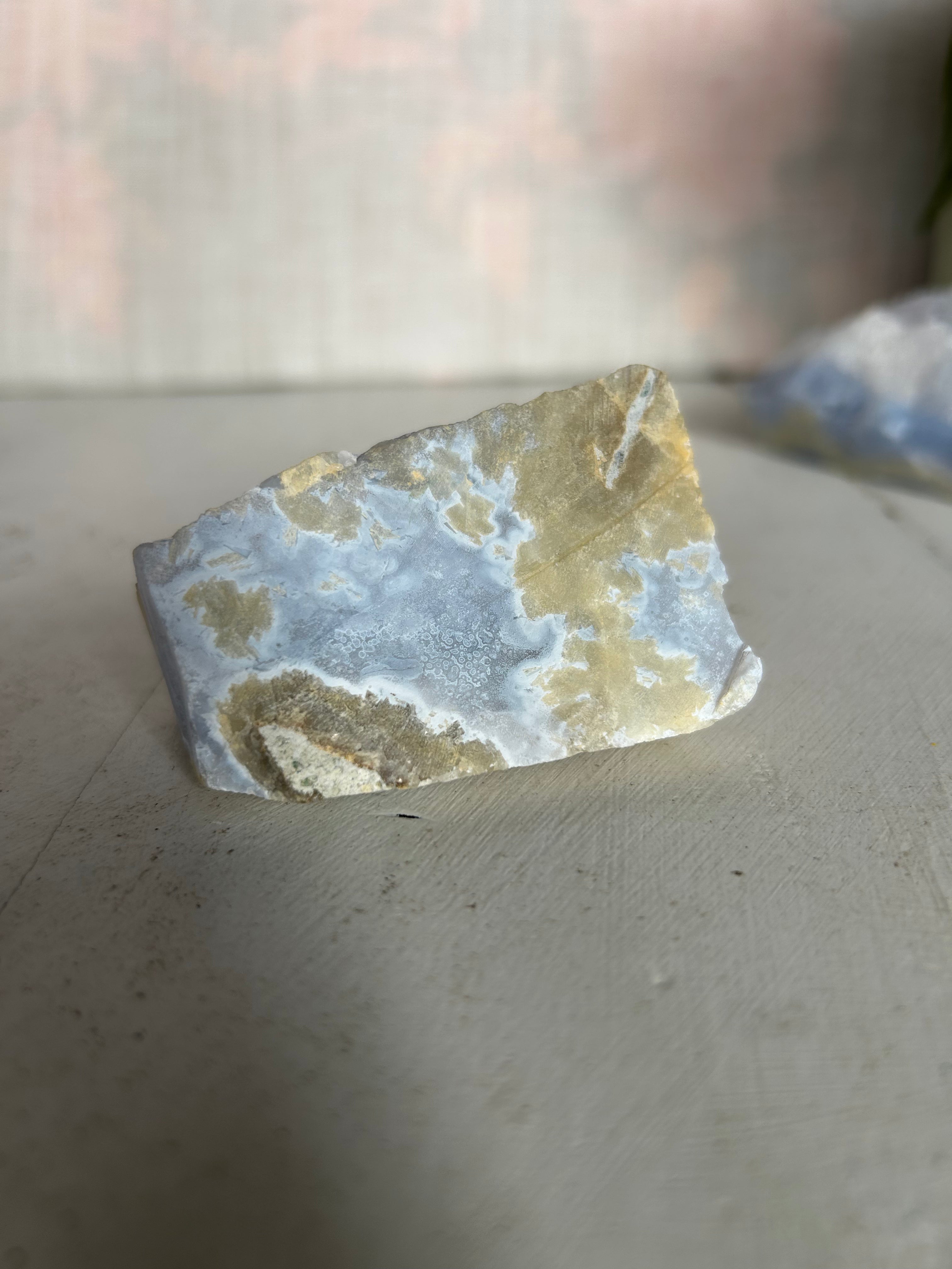 Blue Lace Agate Cluster #1