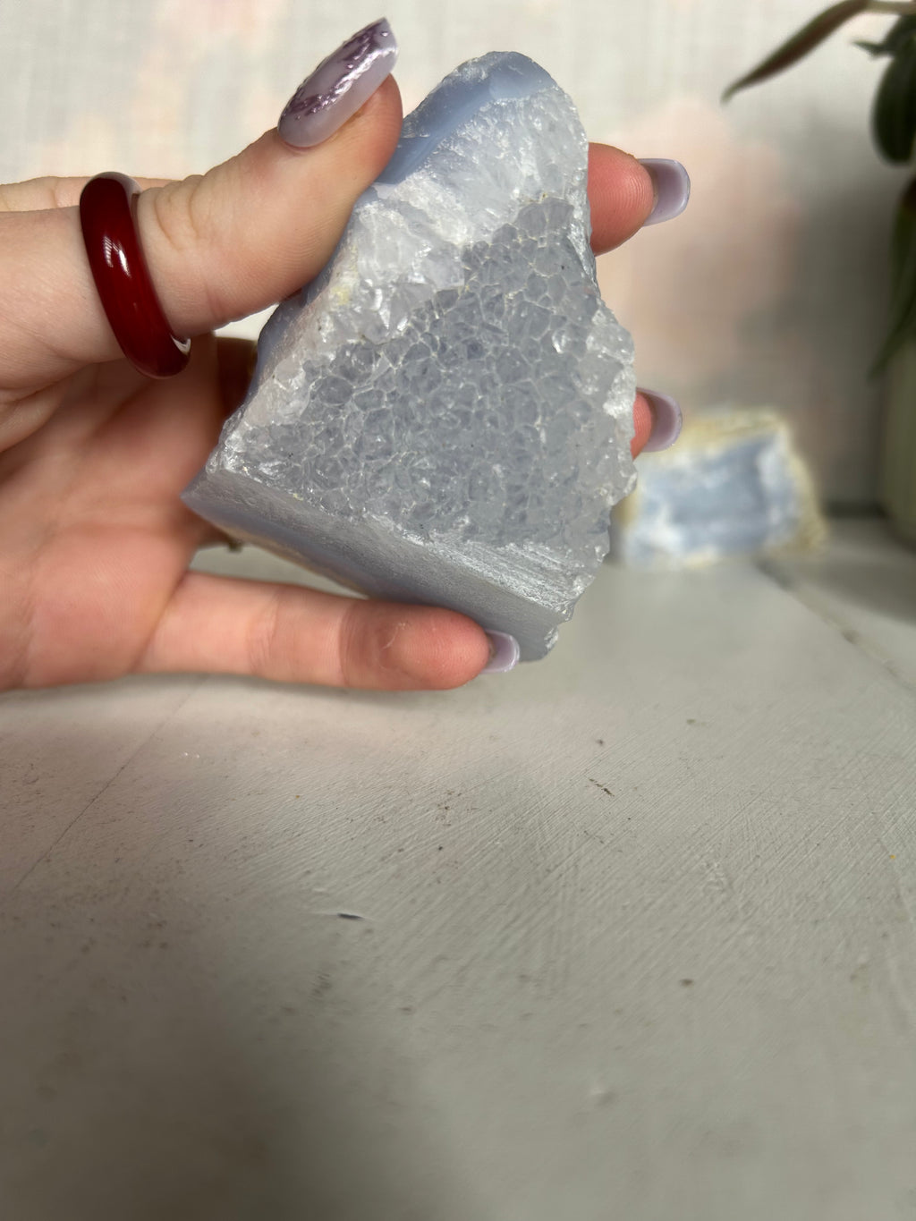 Blue Lace Agate Cluster #2
