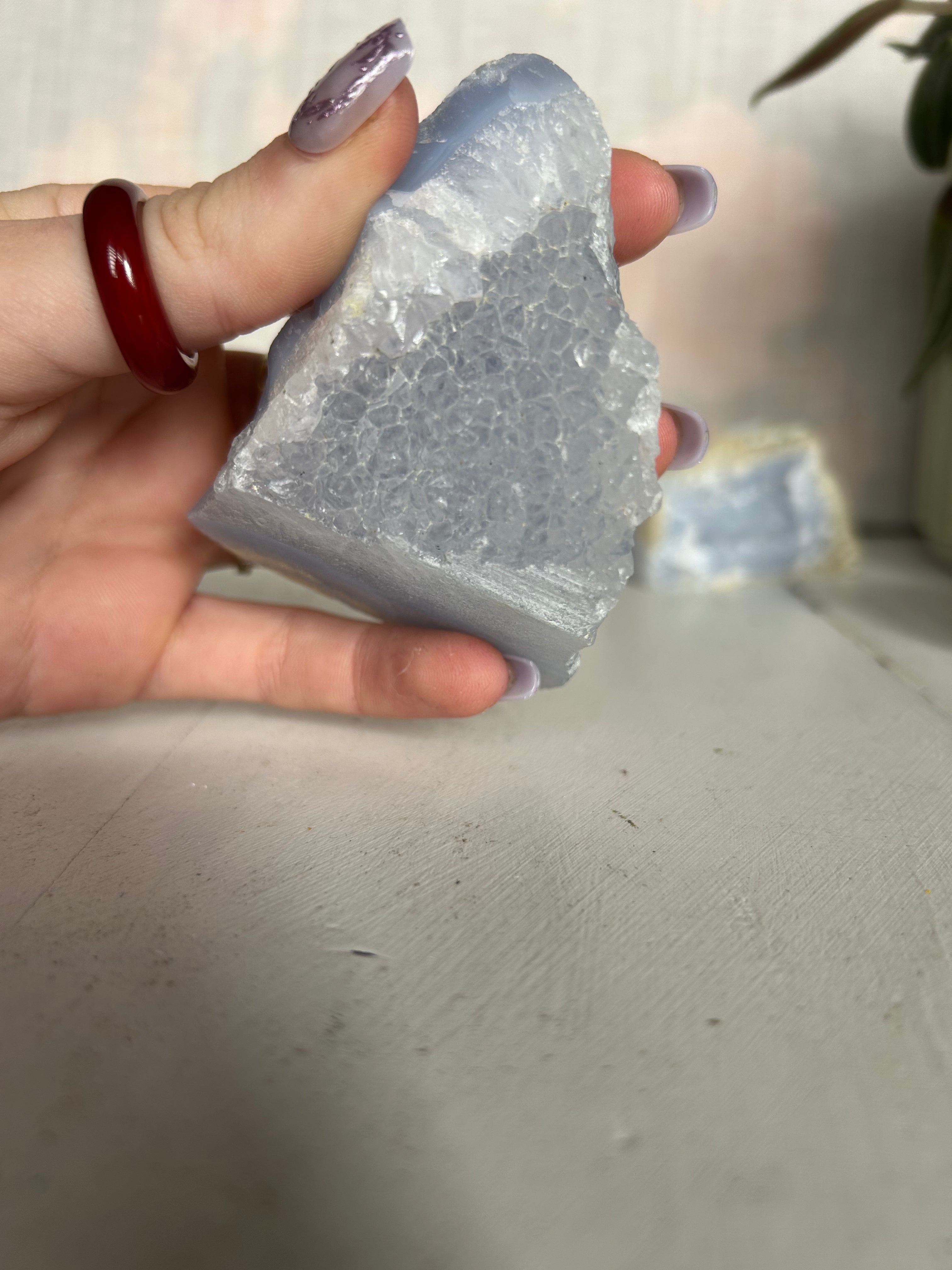 Blue Lace Agate Cluster #2
