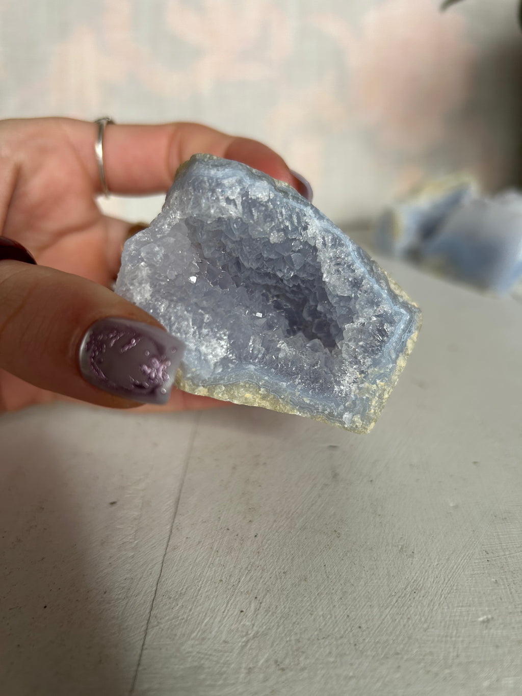 Blue Lace Agate Cluster #3