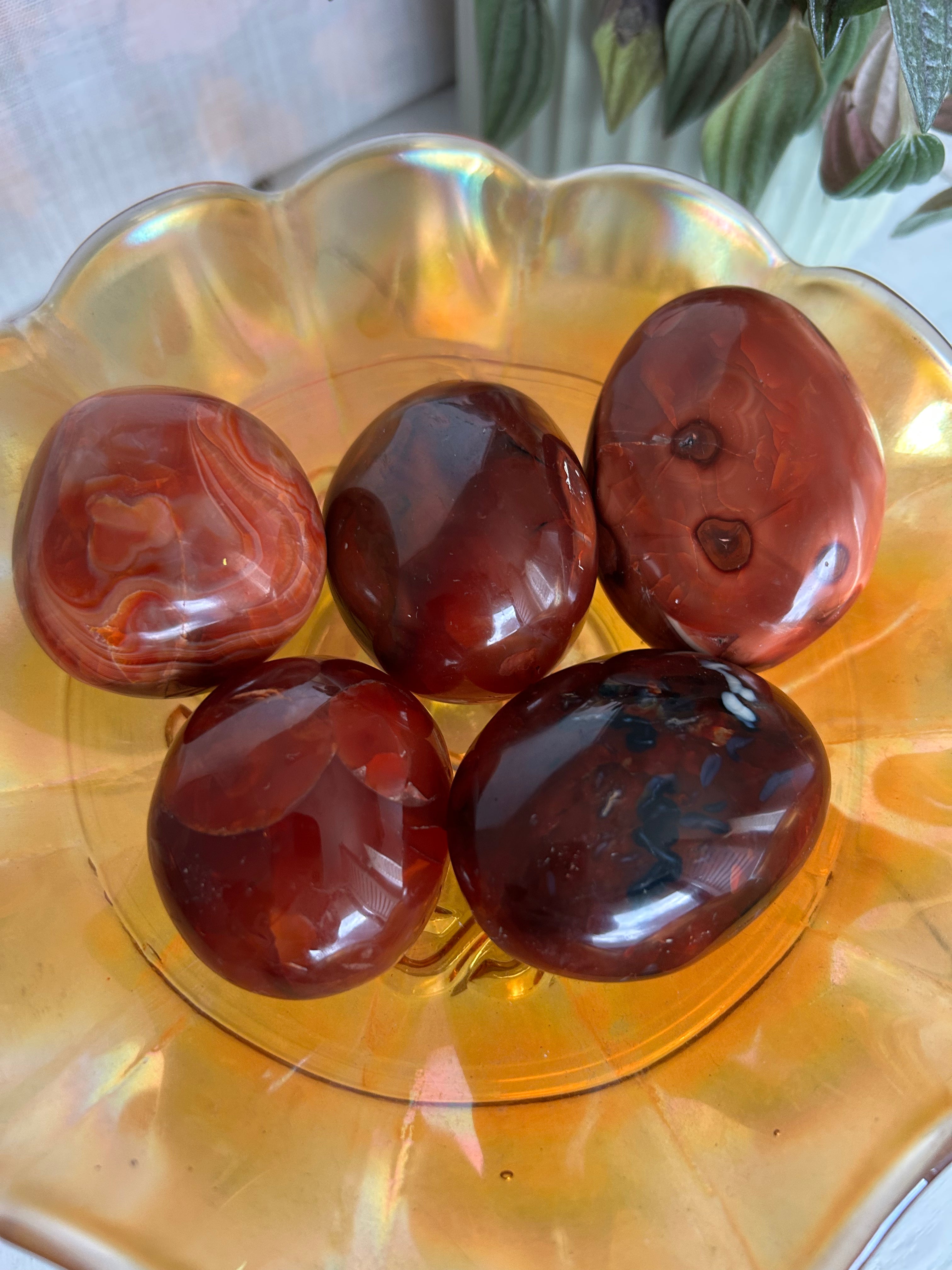 Carnelian Palmstone