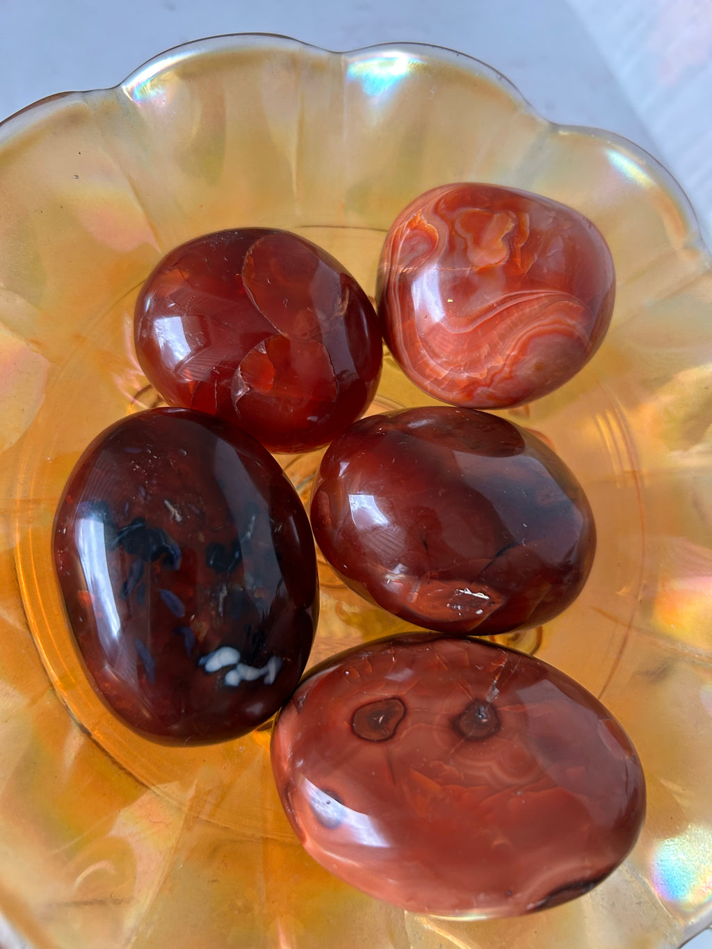 Carnelian Palmstone