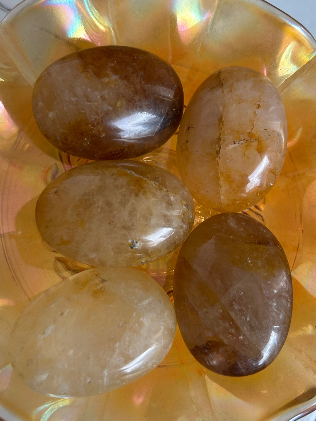 Golden Healer Palmstone