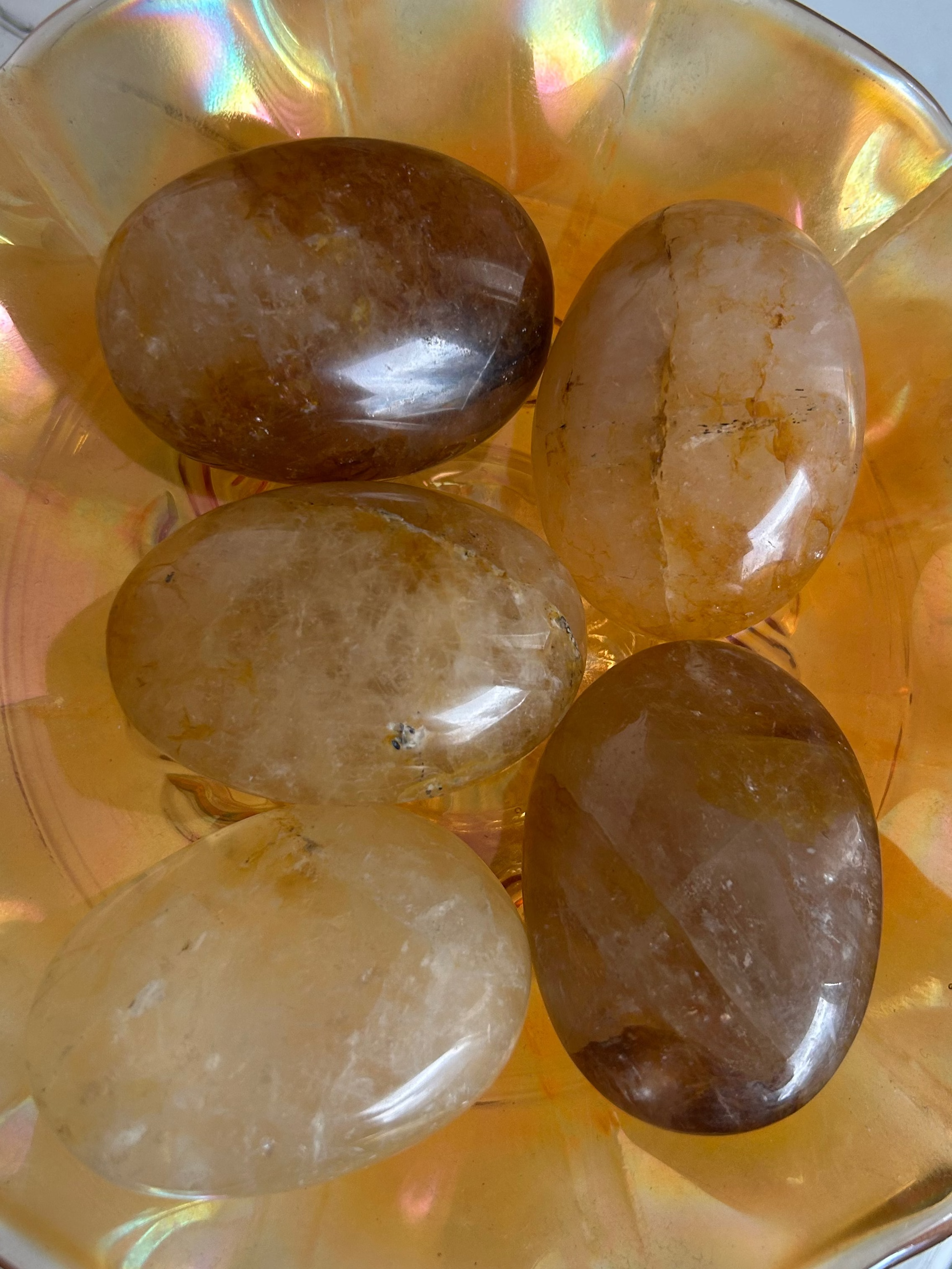 Golden Healer Palmstone