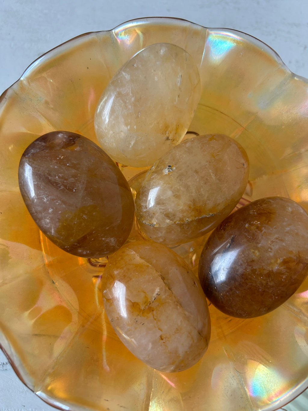 Golden Healer Palmstone