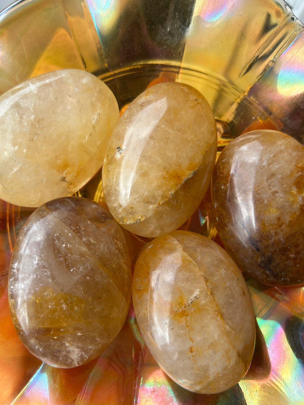 Golden Healer Palmstone