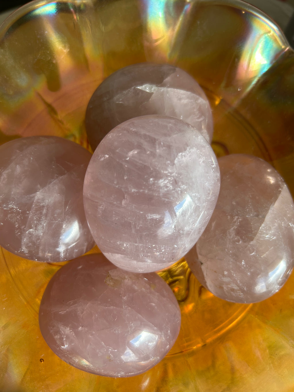 Rose Quartz Palmstone