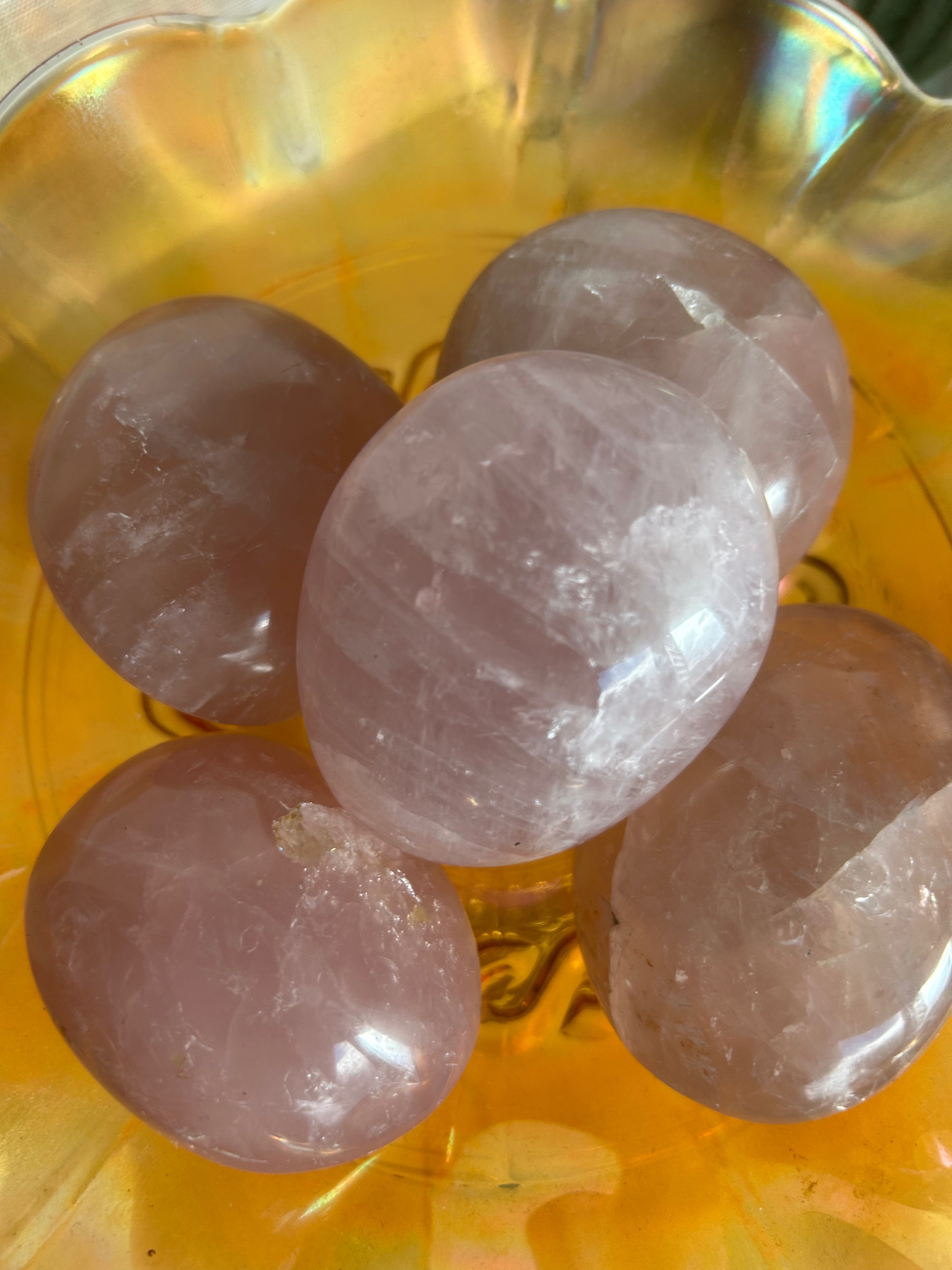 Rose Quartz Palmstone