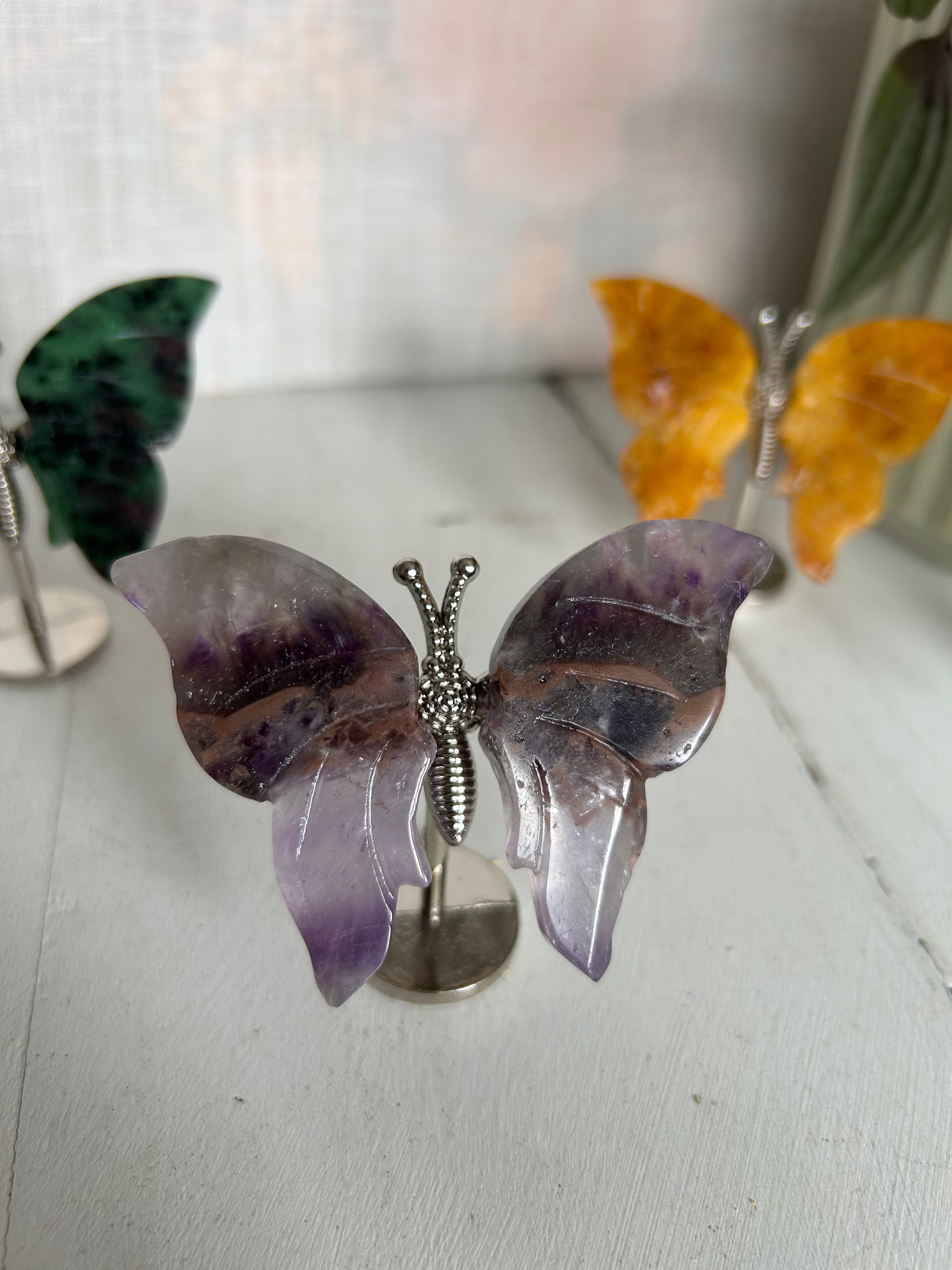 Butterfly Crystal Carving #1