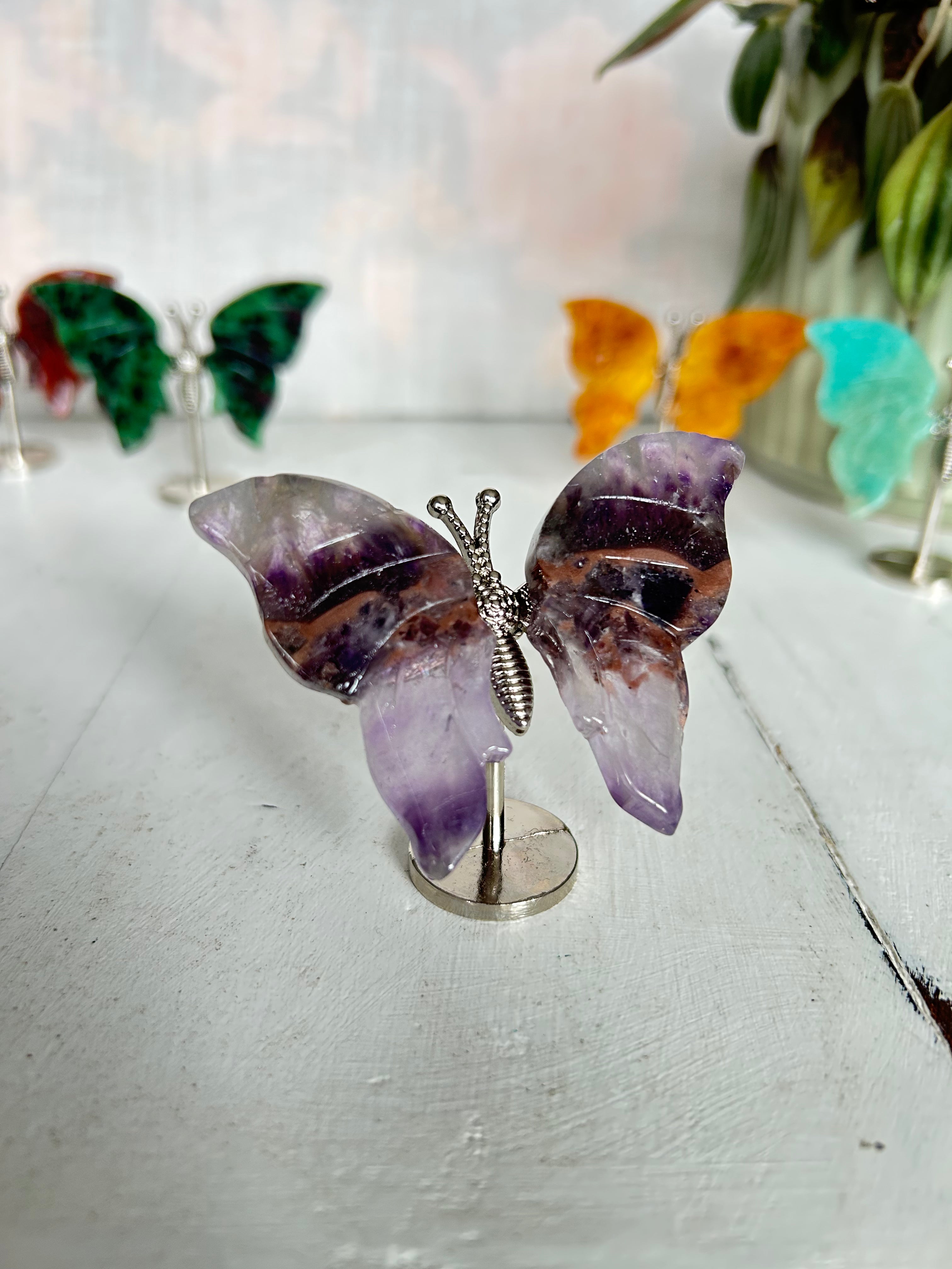 Butterfly Crystal Carving #1