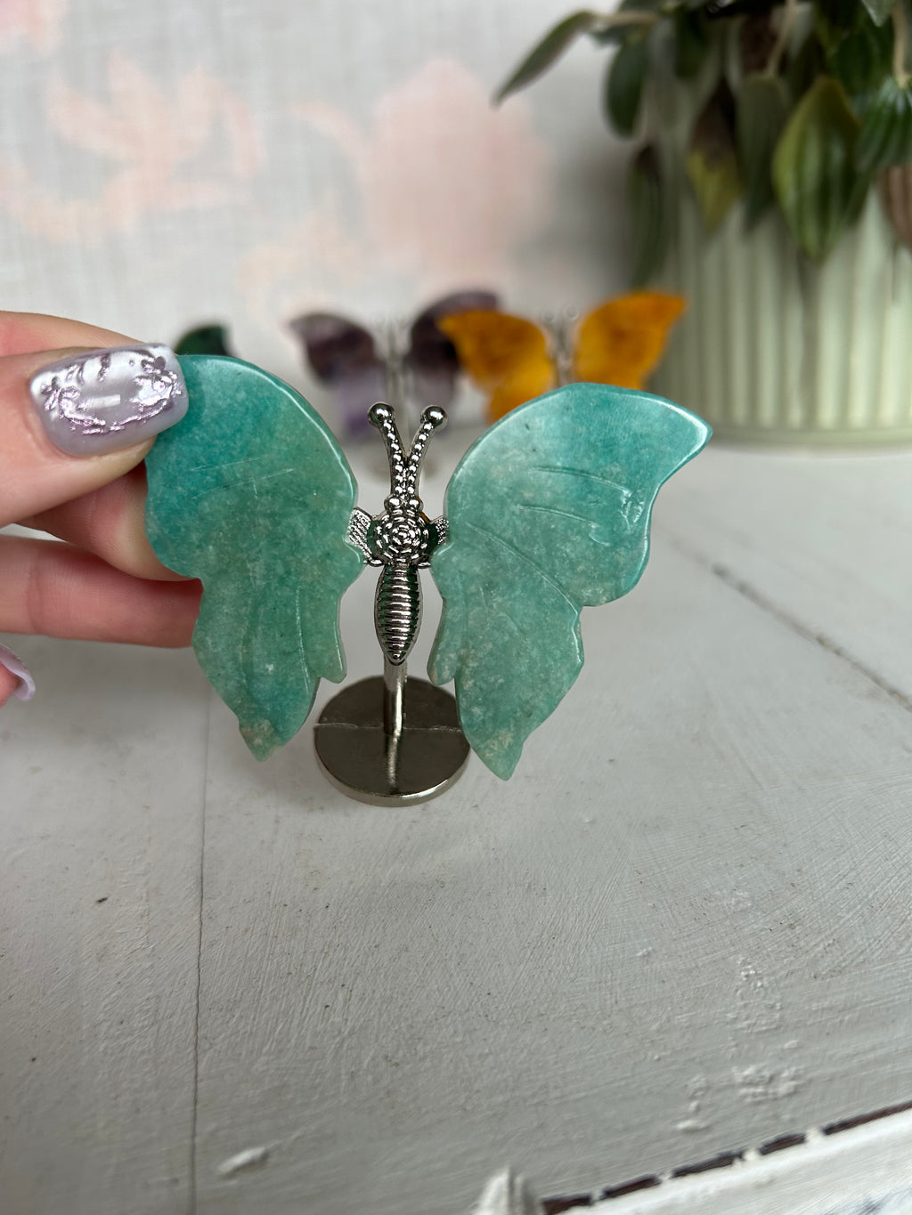 Butterfly Crystal Carving #4