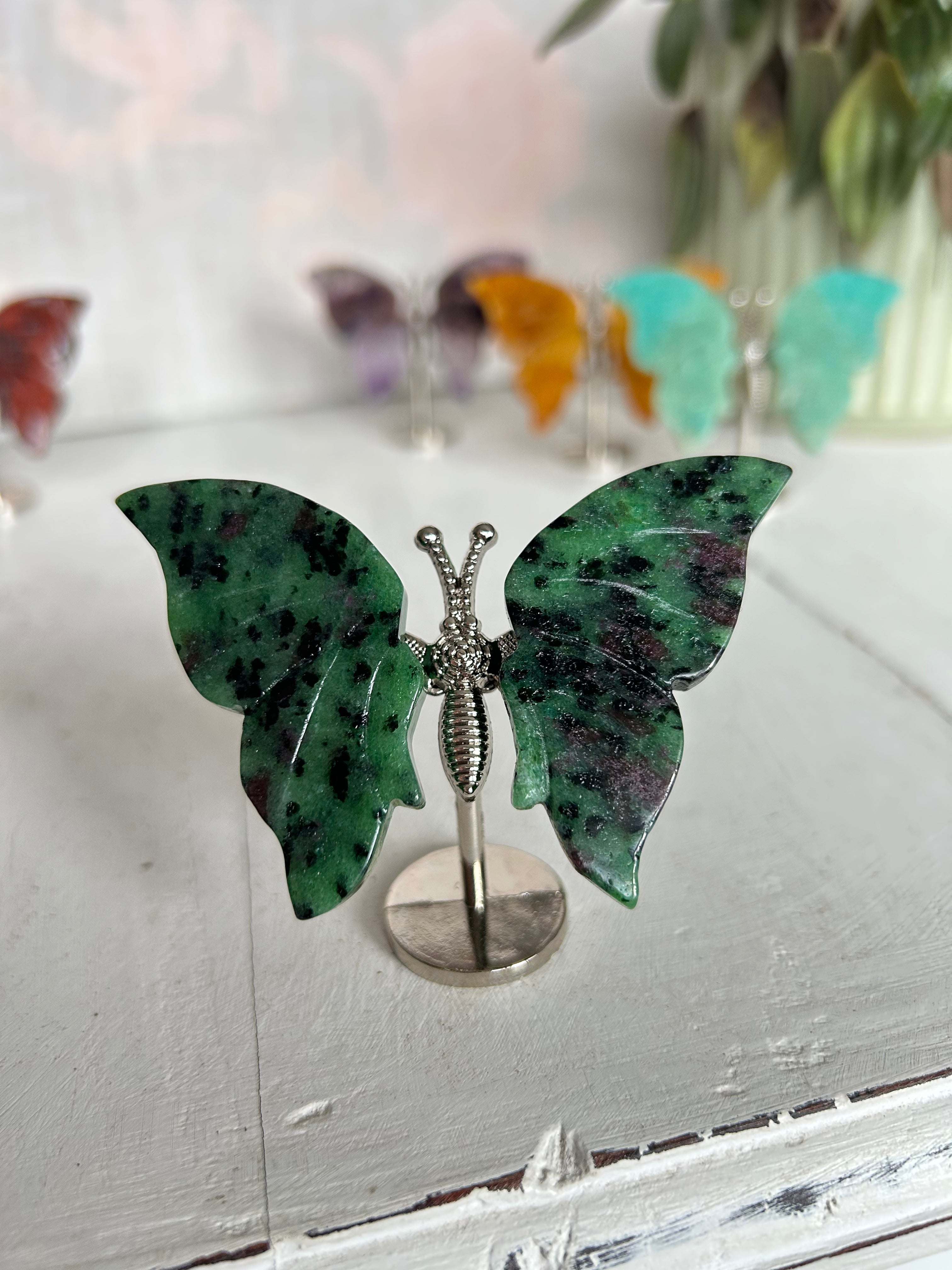 Butterfly Crystal Carving #5