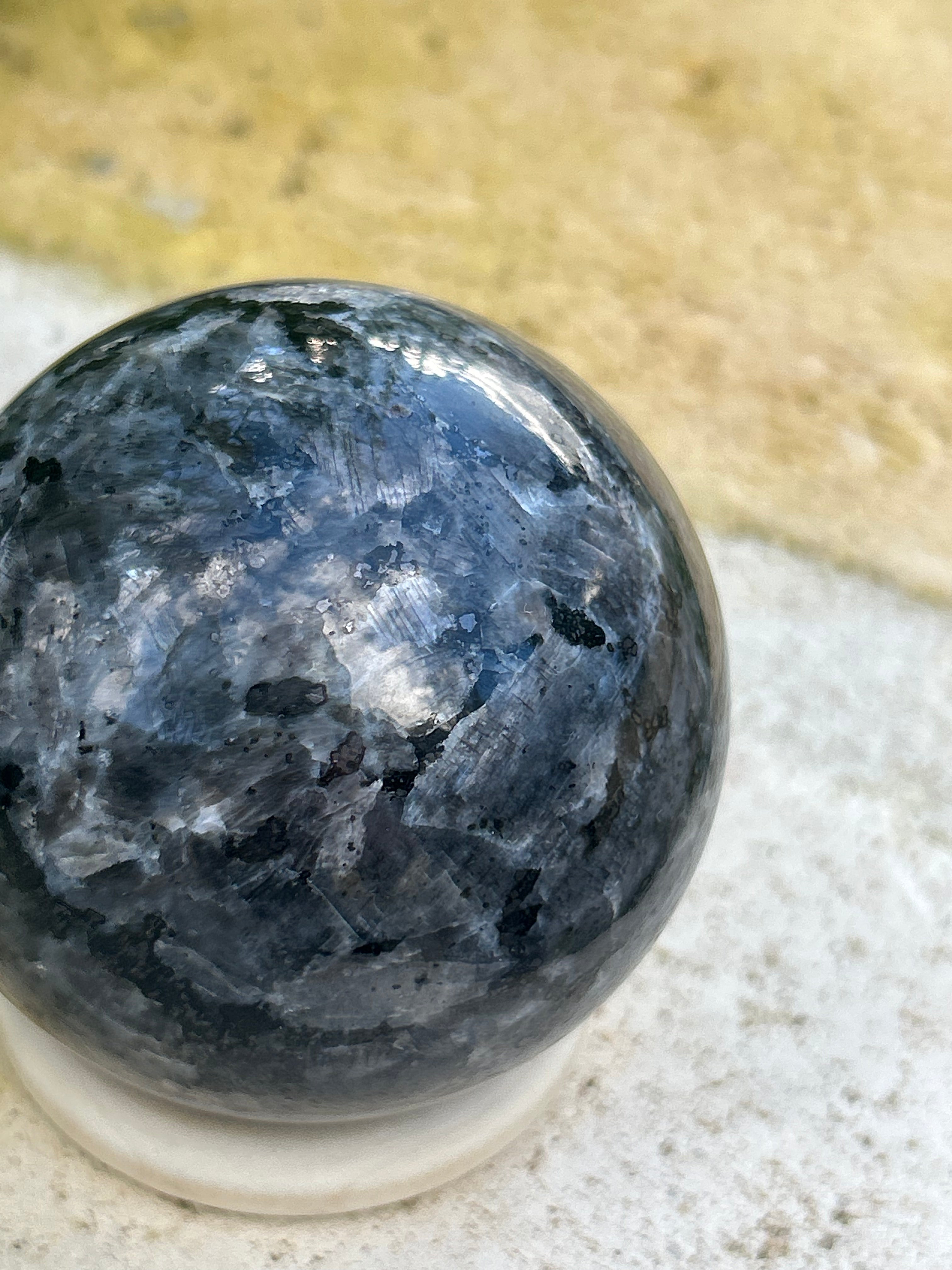 Larvikite Sphere