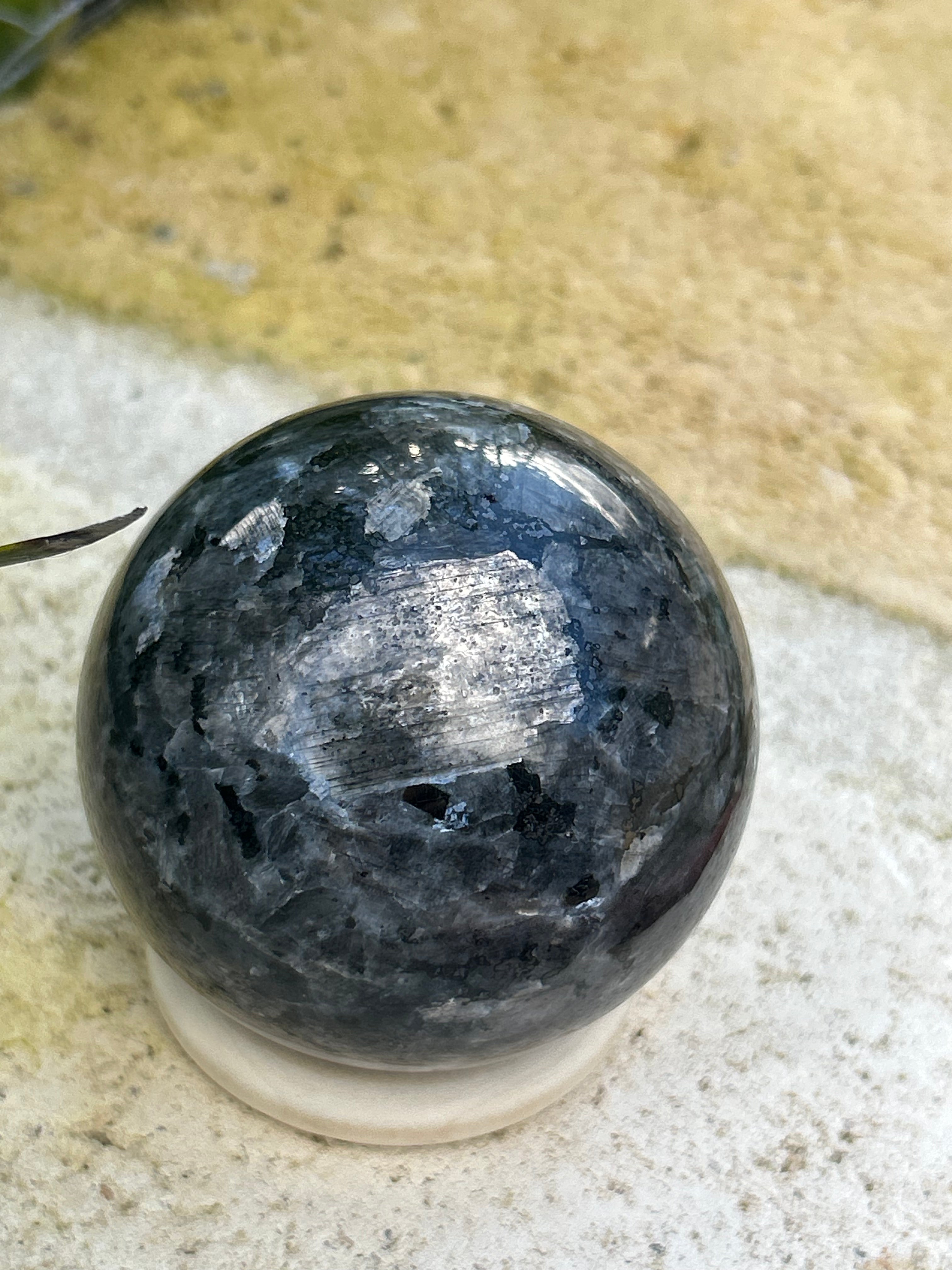 Larvikite Sphere
