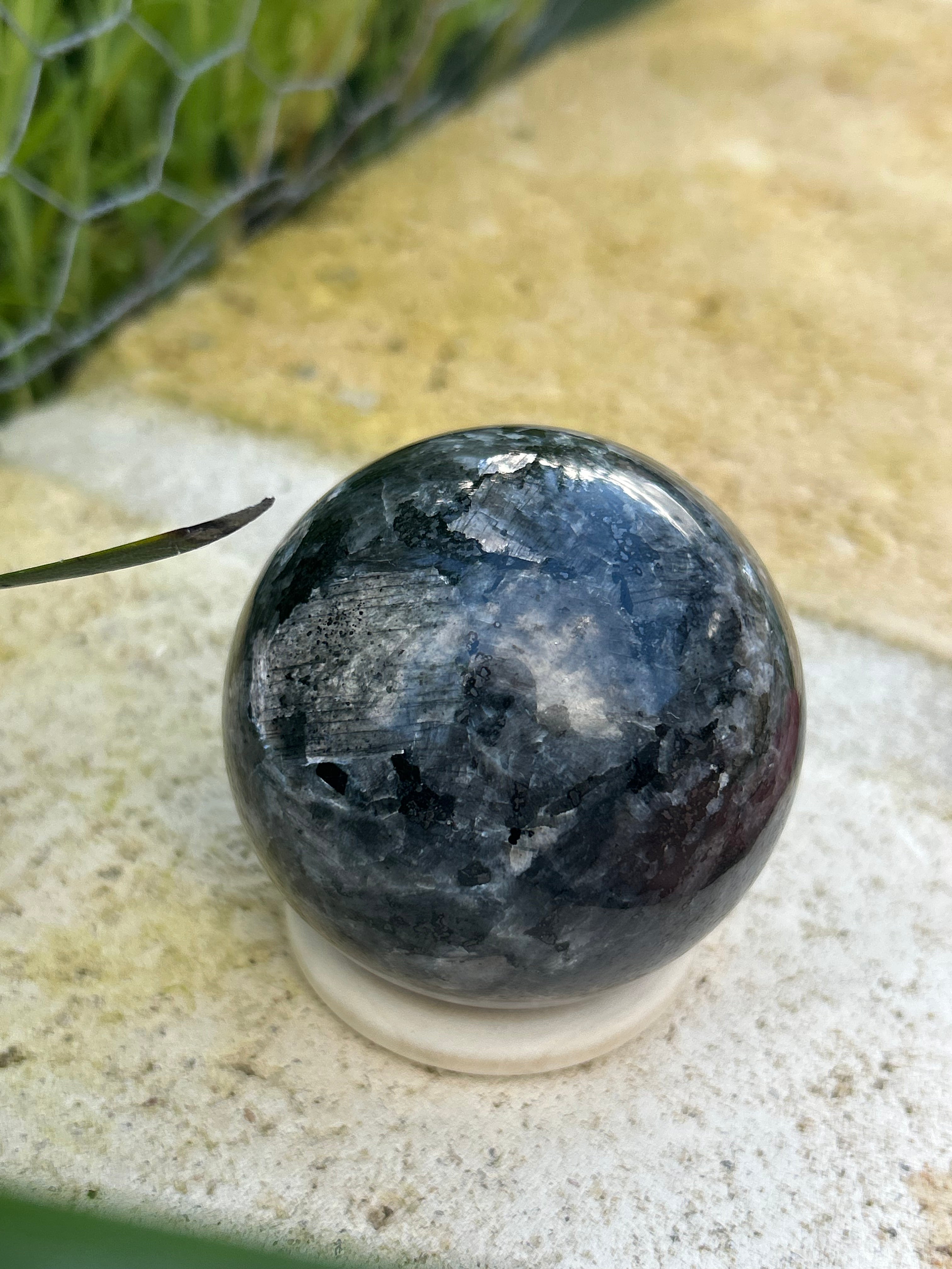 Larvikite Sphere