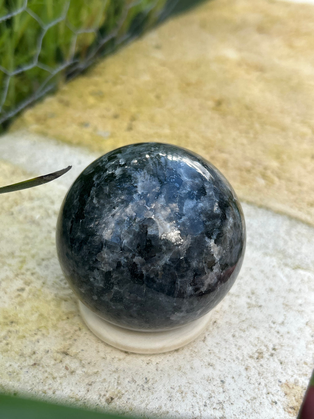 Larvikite Sphere