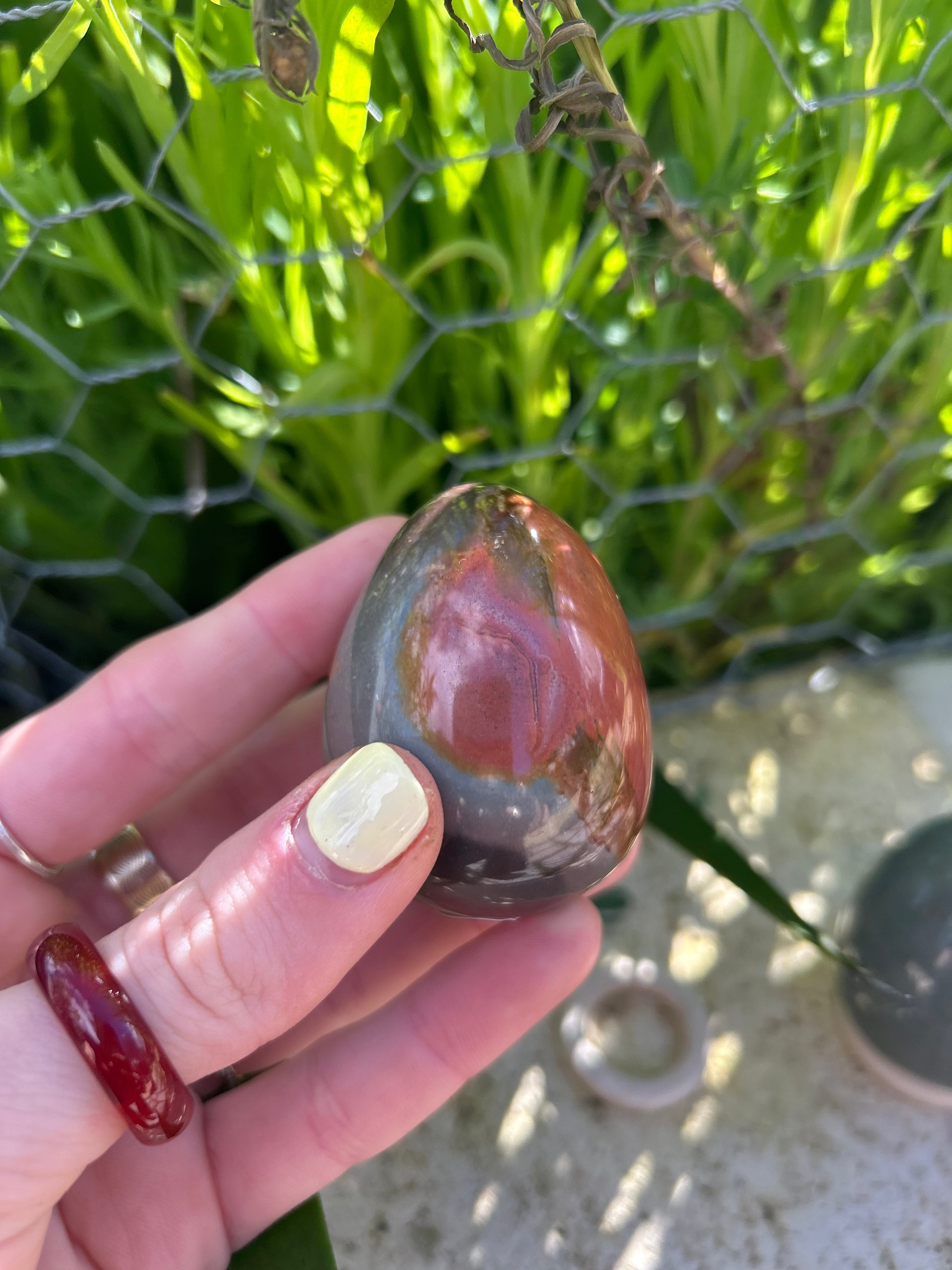 Polychrome Jasper Egg #1