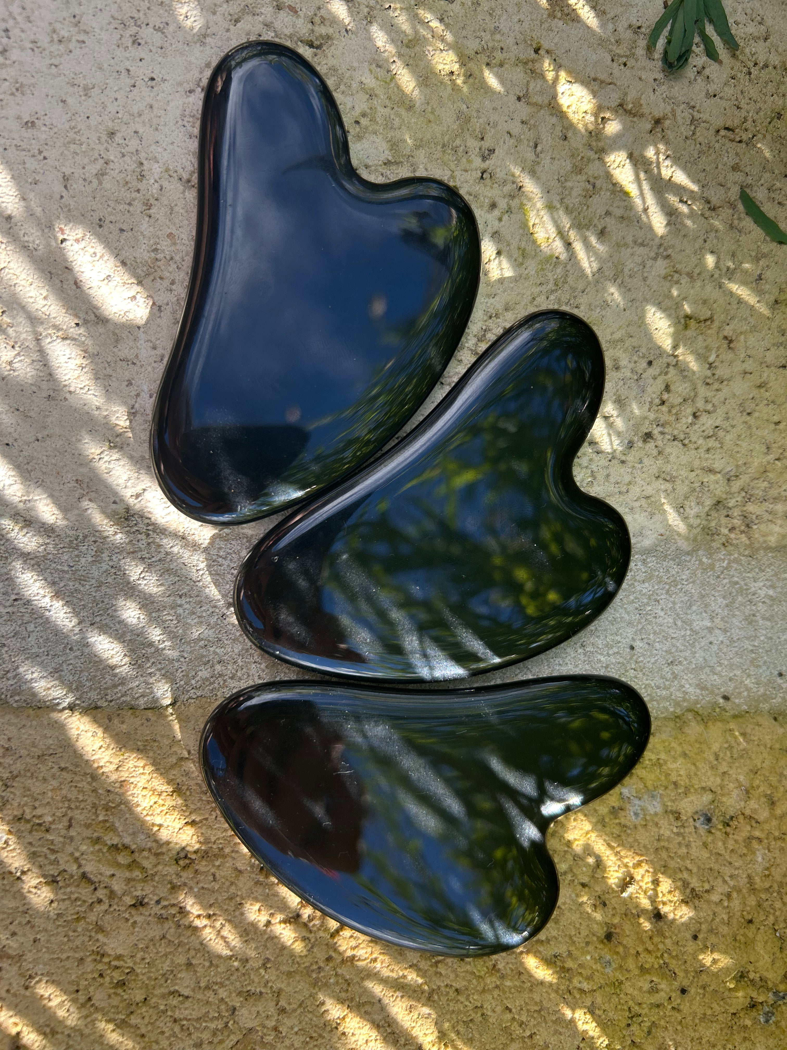 Black Obsidian Gua Sha