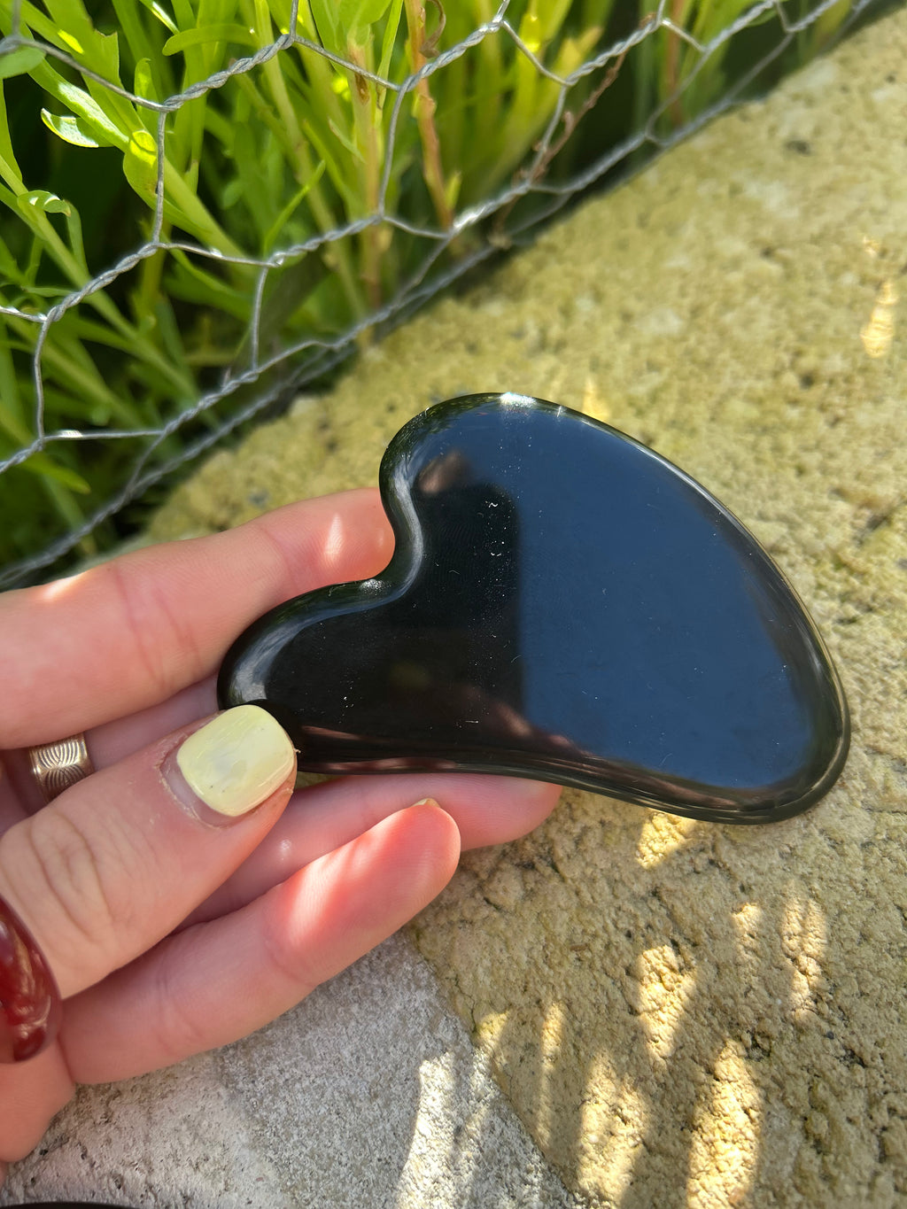 Black Obsidian Gua Sha