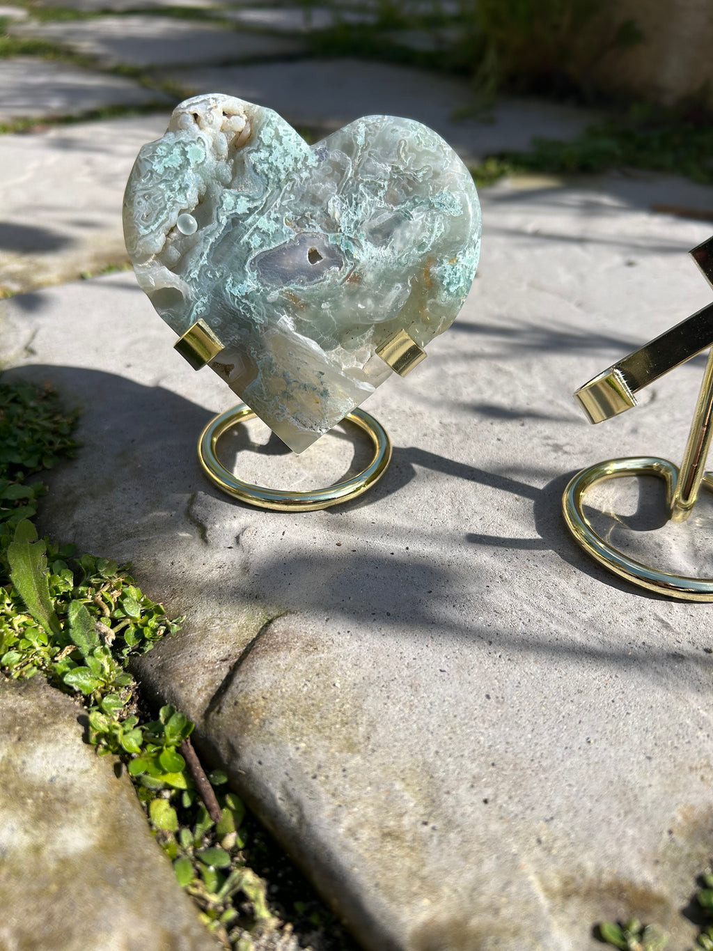 Gold Slab Stand