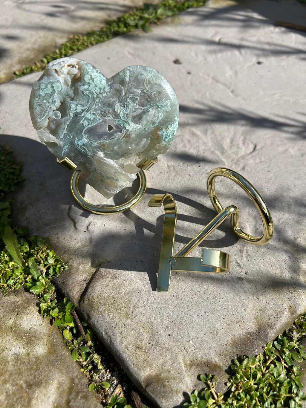 Gold Slab Stand
