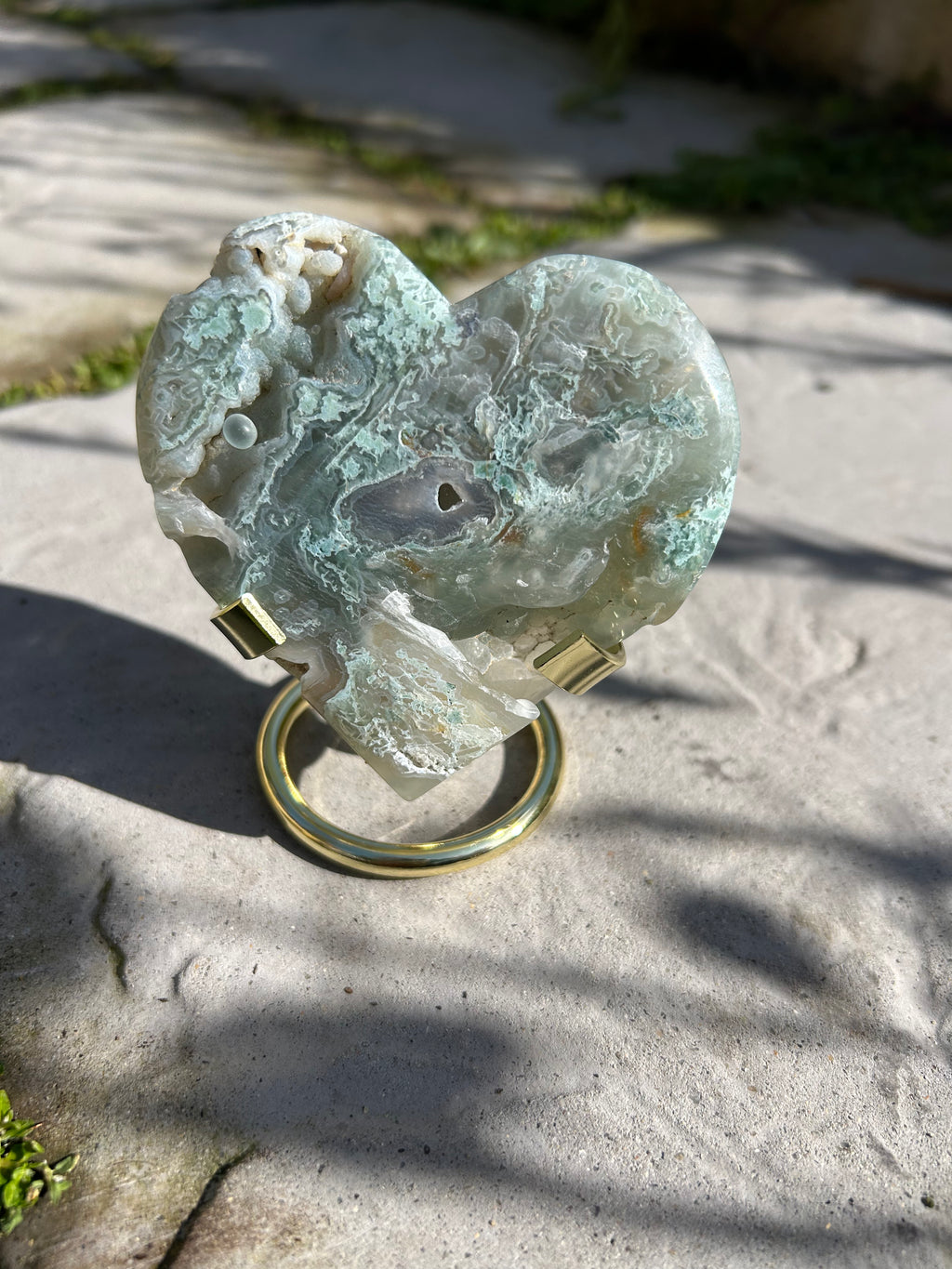 Gold Slab Stand