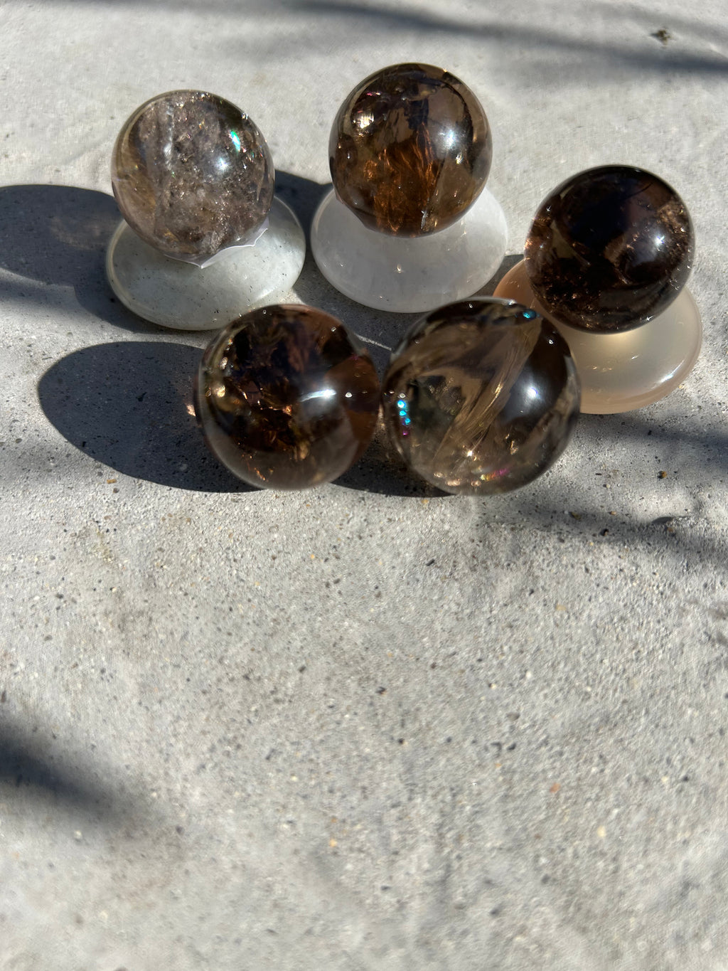 Crystal Sphere Stand