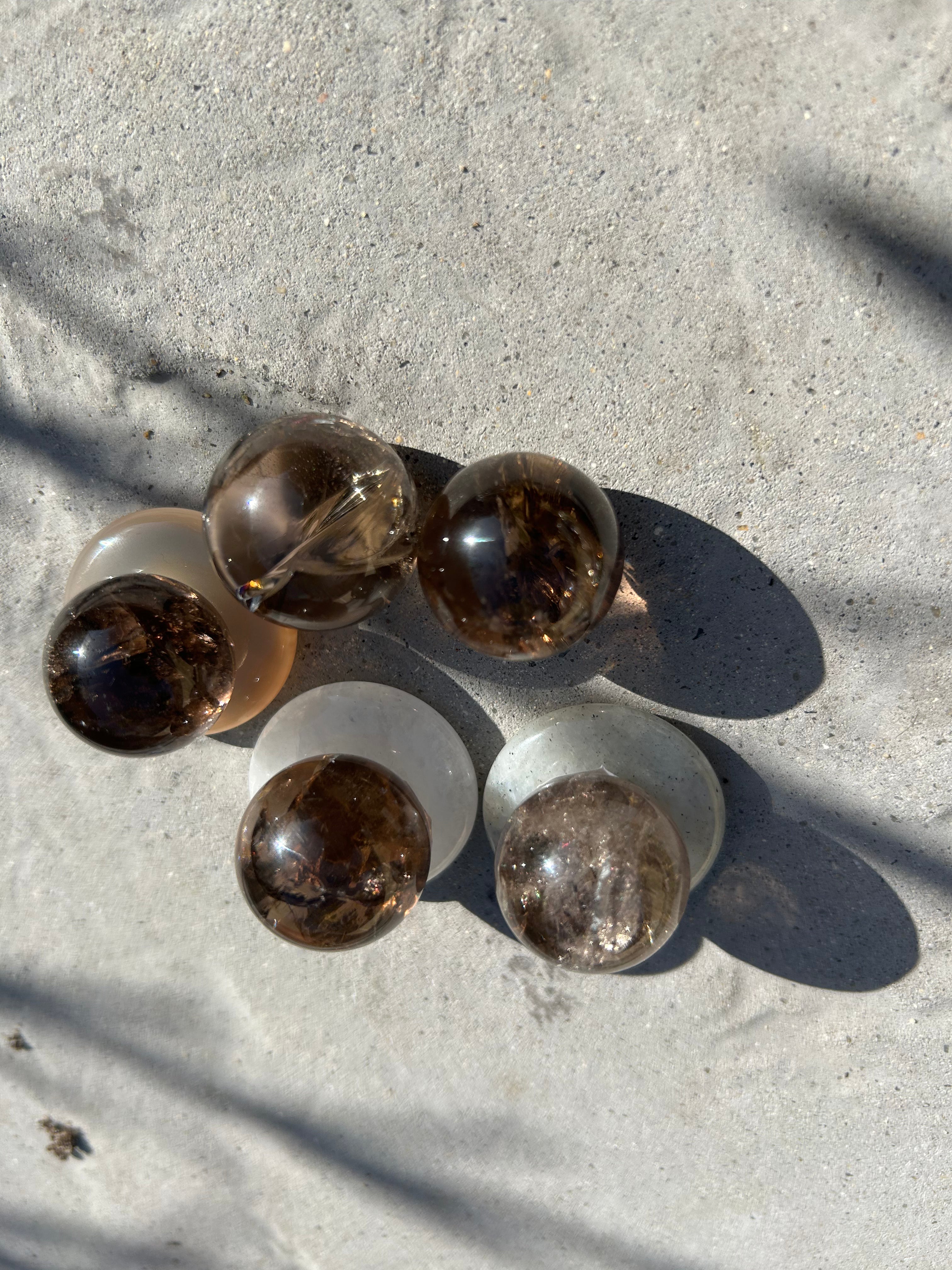 Crystal Sphere Stand