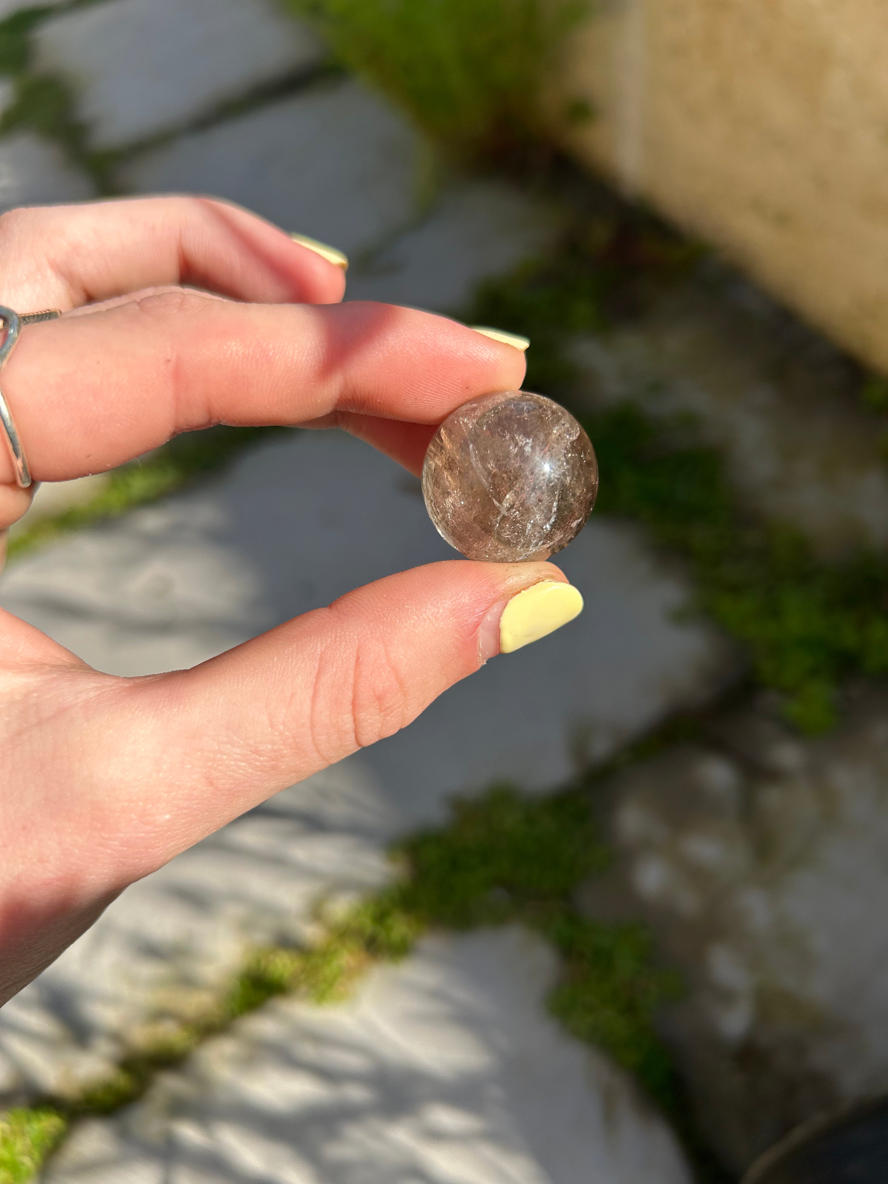 Rainbow Smoky Quartz Sphere #1
