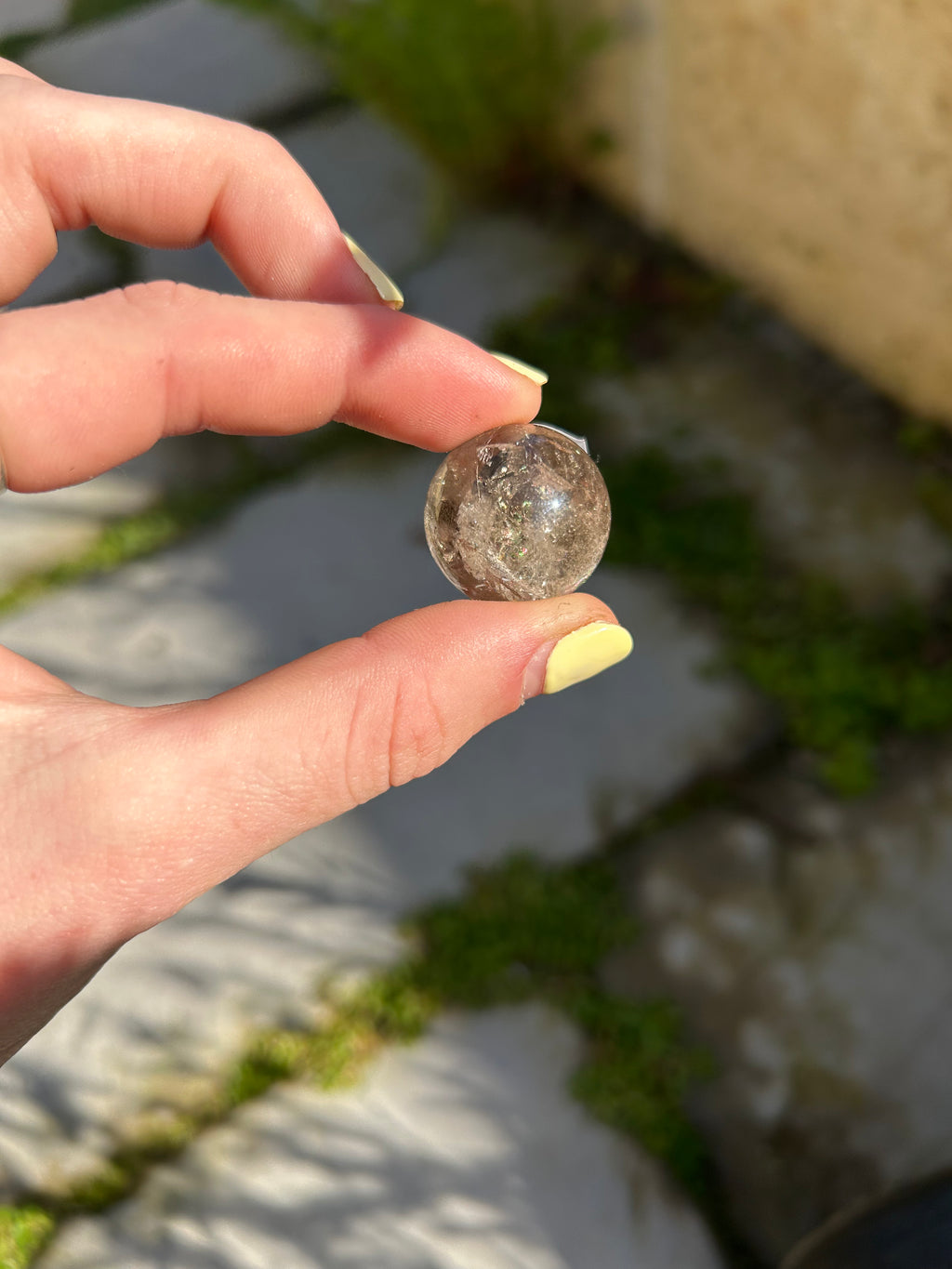 Rainbow Smoky Quartz Sphere #1