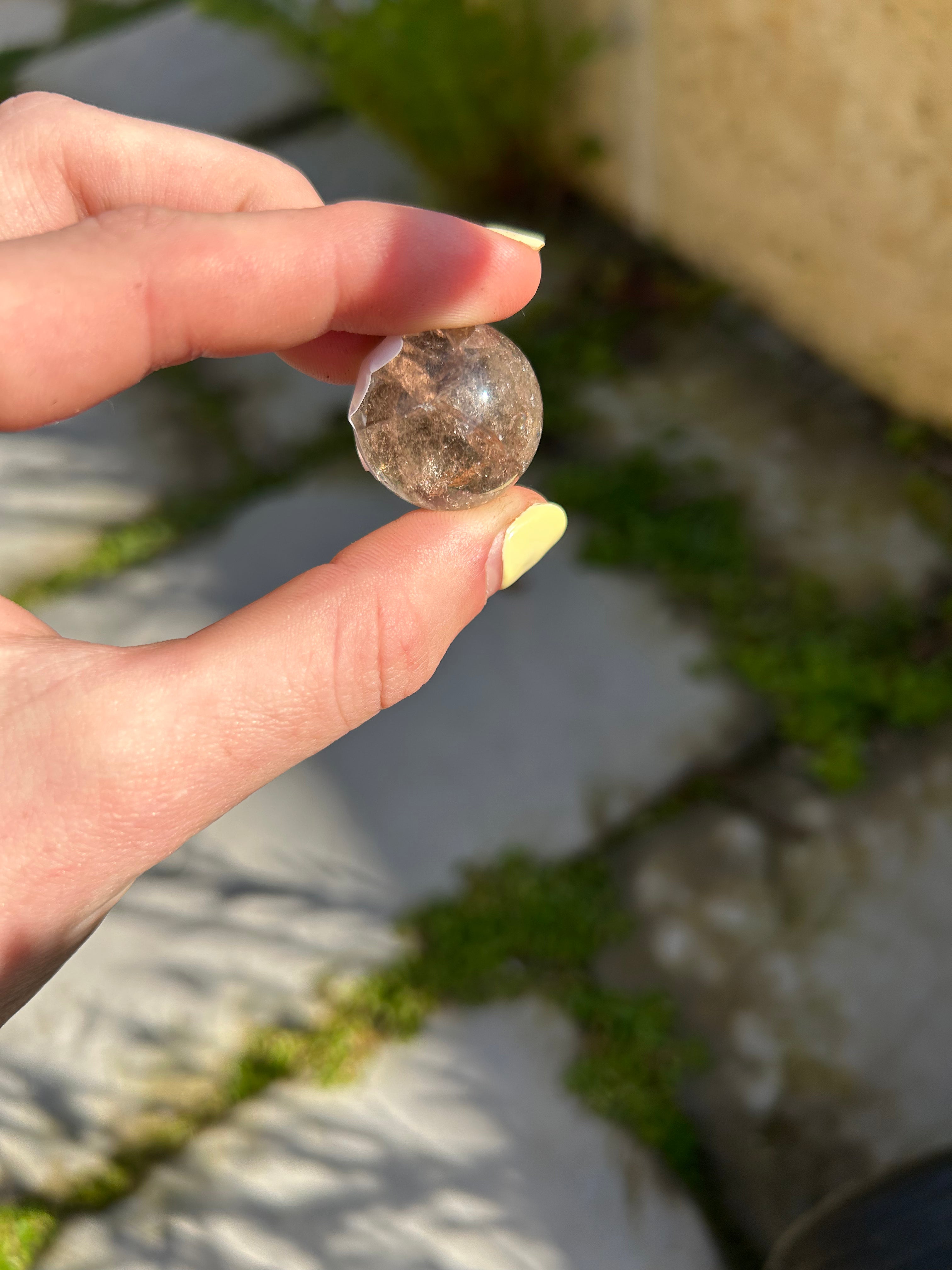 Rainbow Smoky Quartz Sphere #1