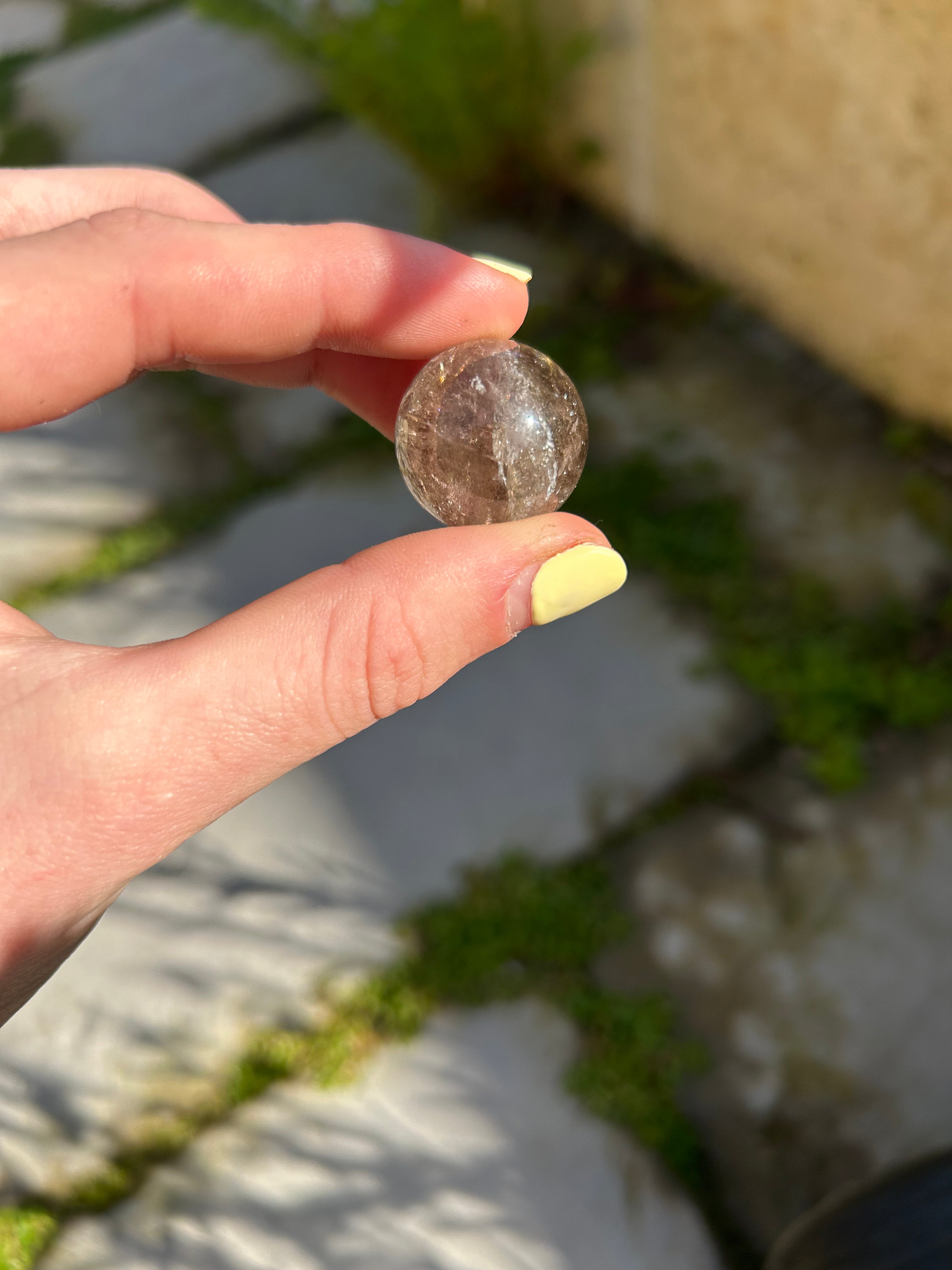 Rainbow Smoky Quartz Sphere #1