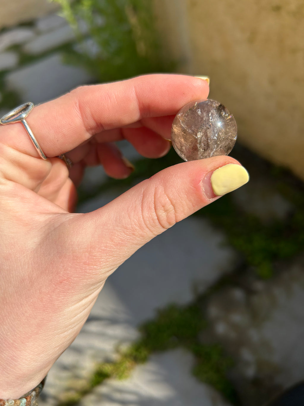 Rainbow Smoky Quartz Sphere #1
