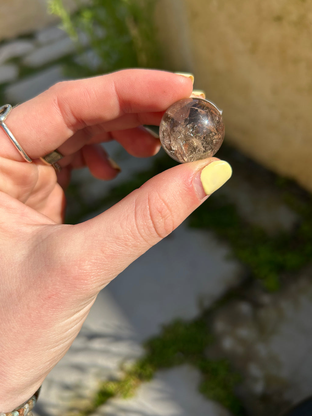 Rainbow Smoky Quartz Sphere #1