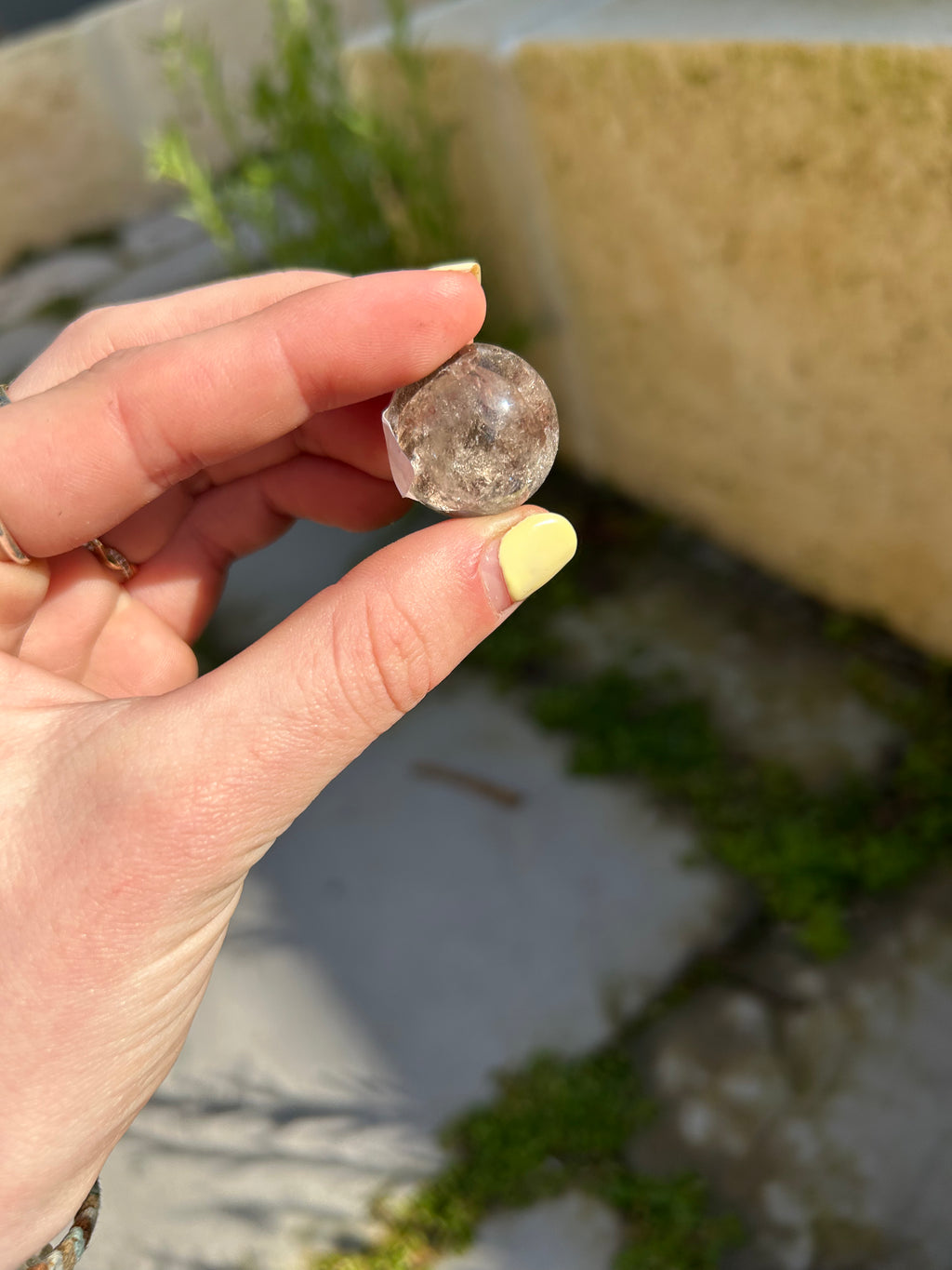 Rainbow Smoky Quartz Sphere #1